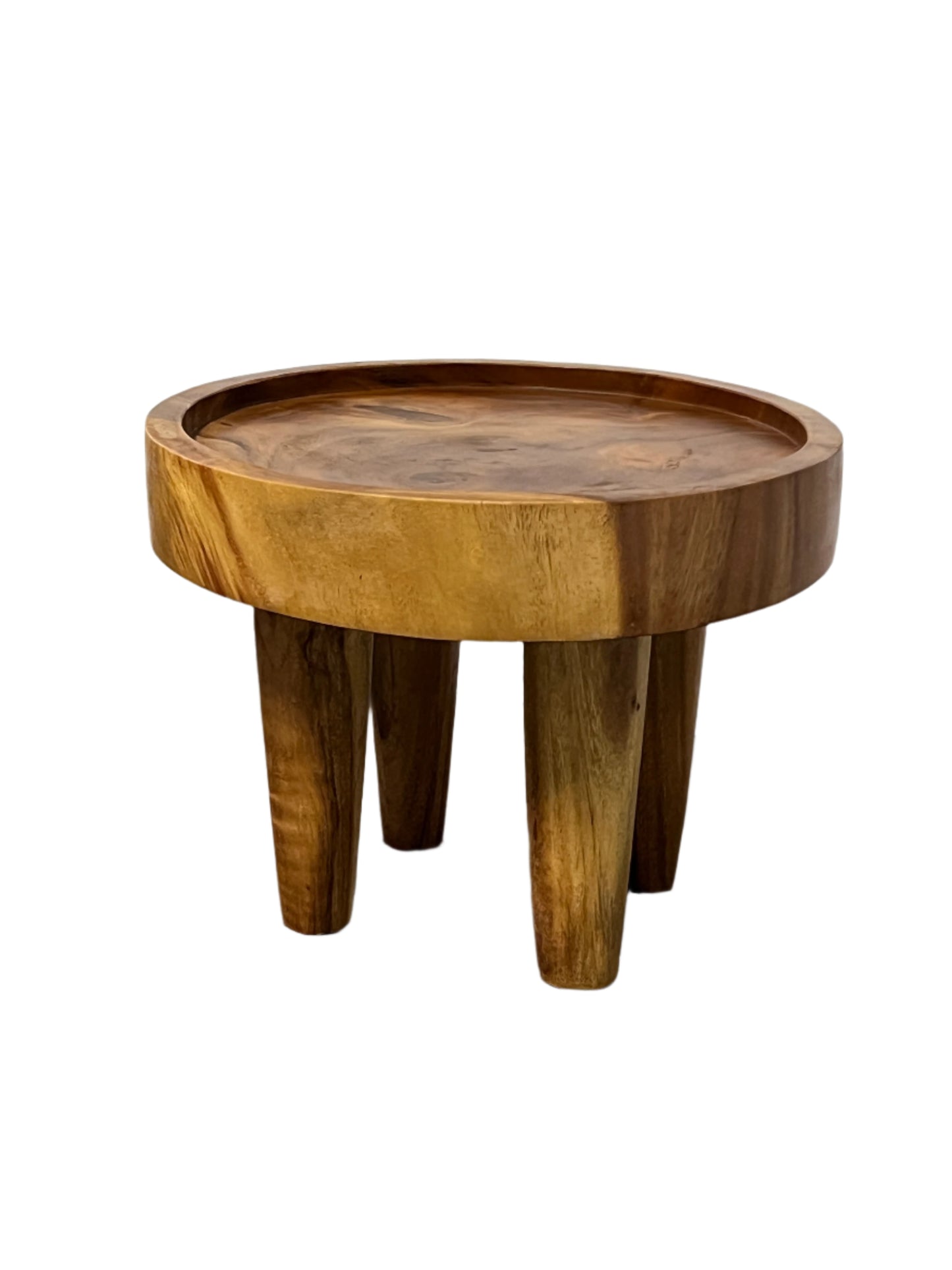 Small Teakwood Serving Table