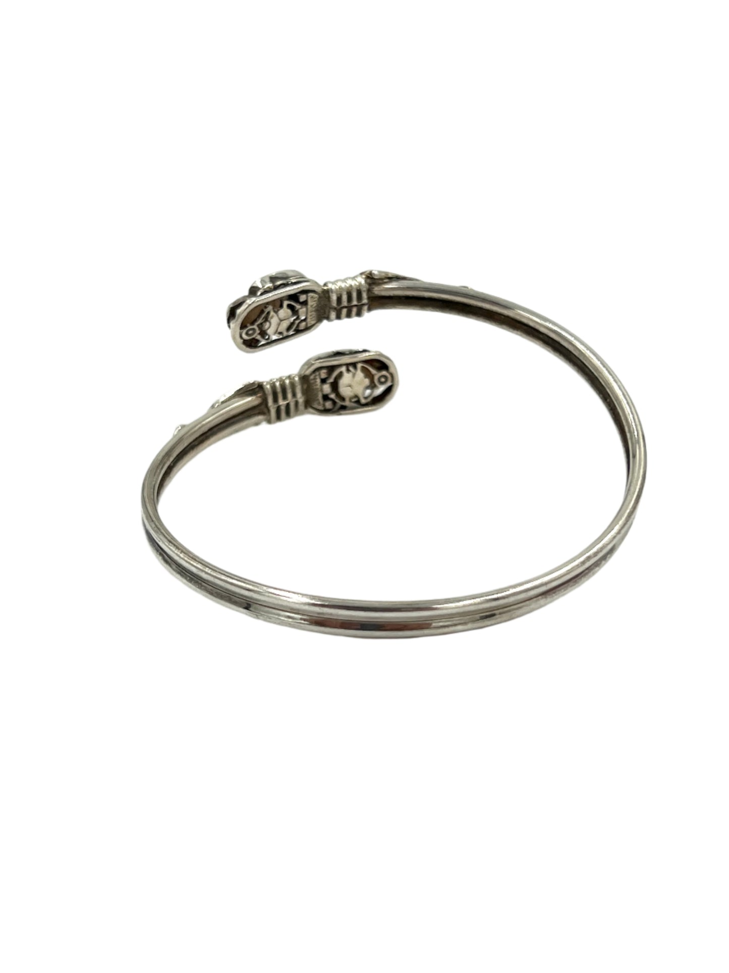 Silver Scarab Bracelets
