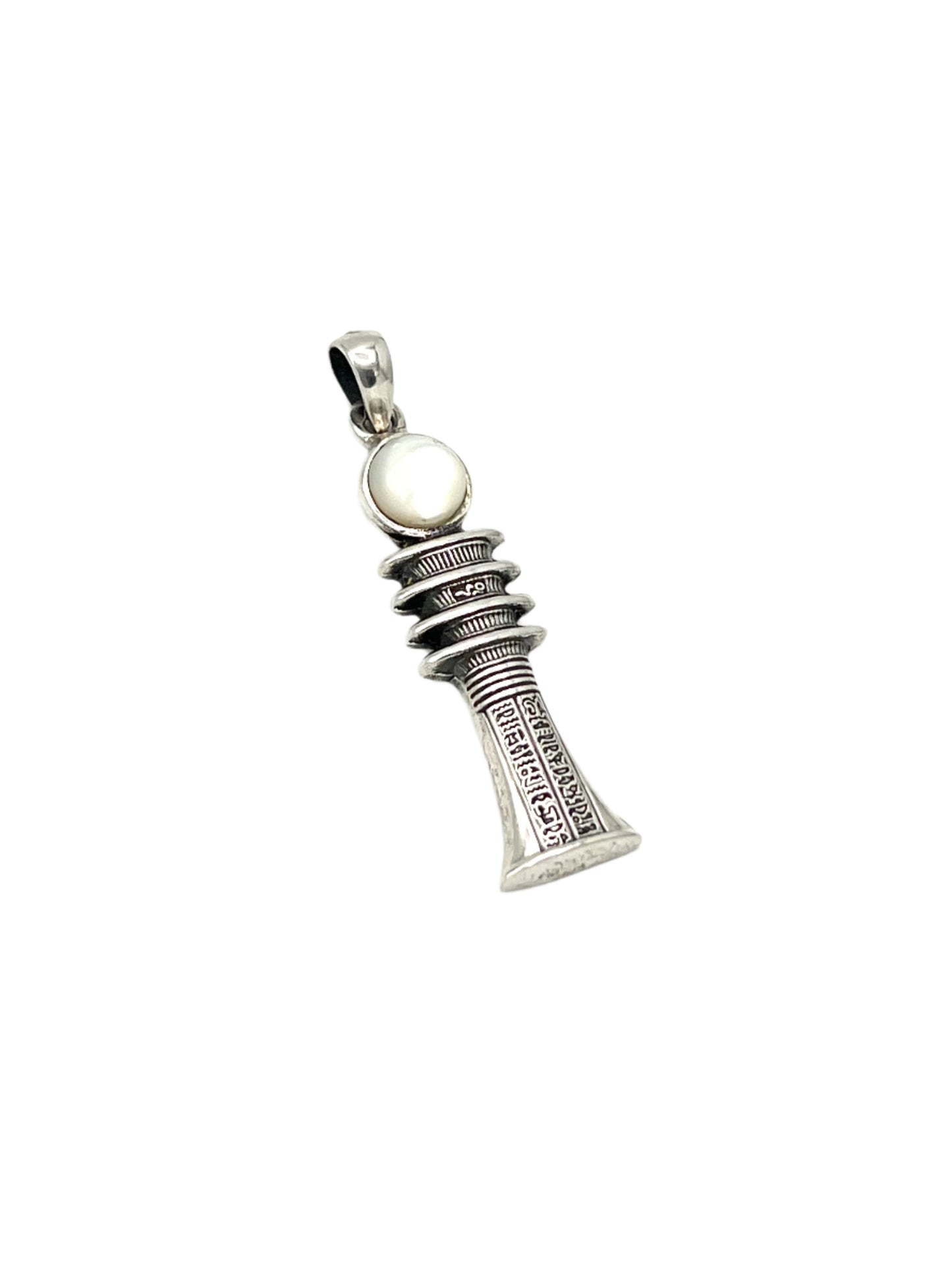 Silver Djed Pendants