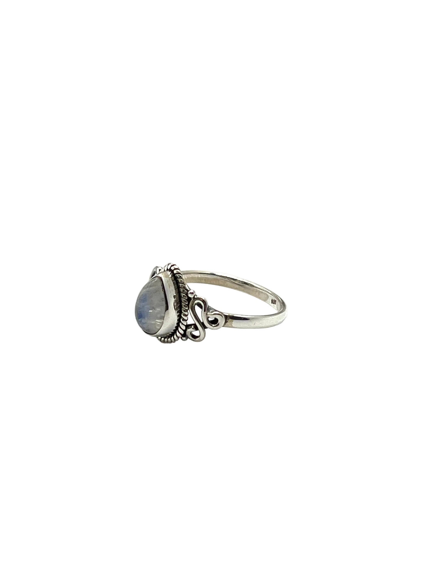 Teardrop Moonstone Ring