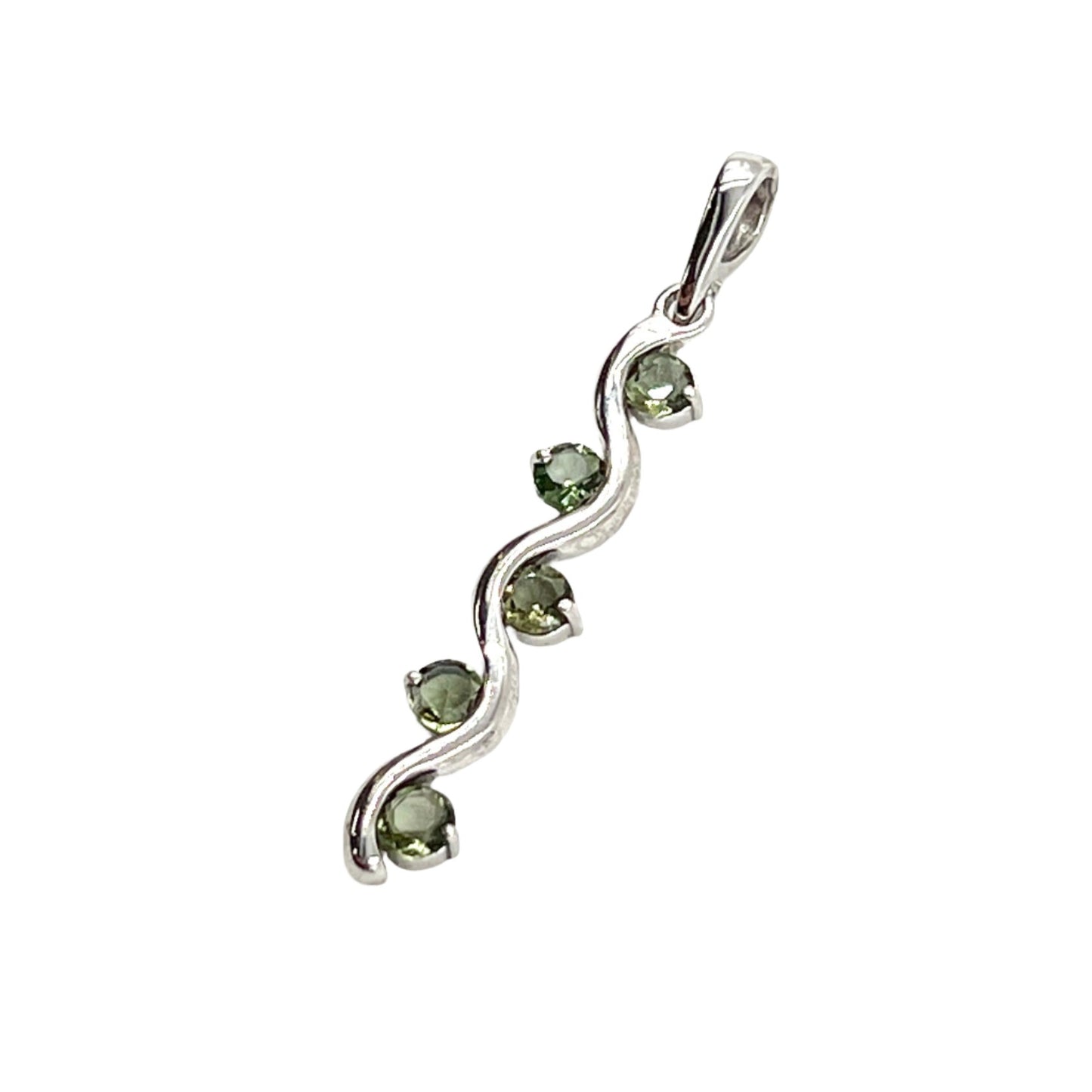 Moldavite Vine Pendant