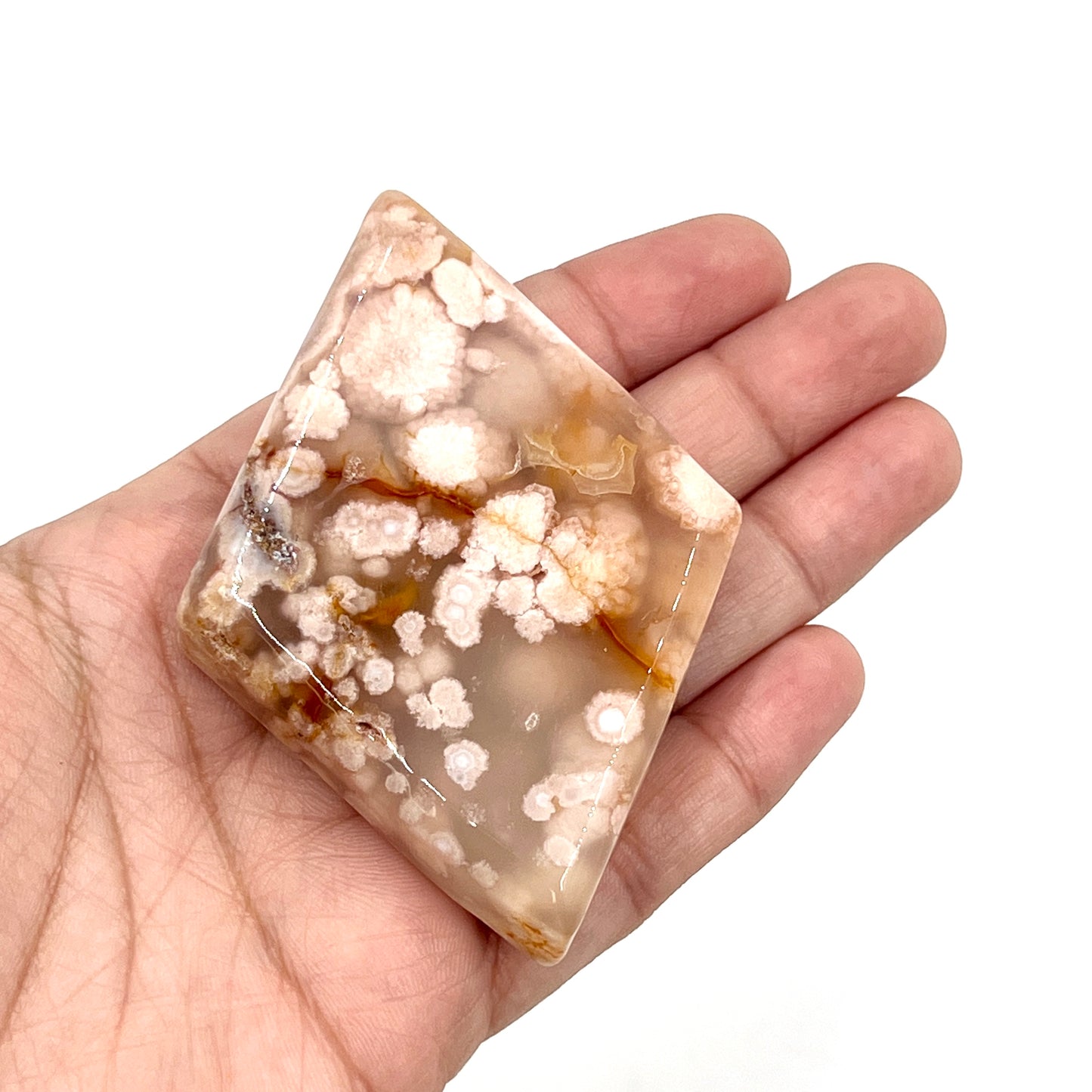 Flower Agate Diamonds