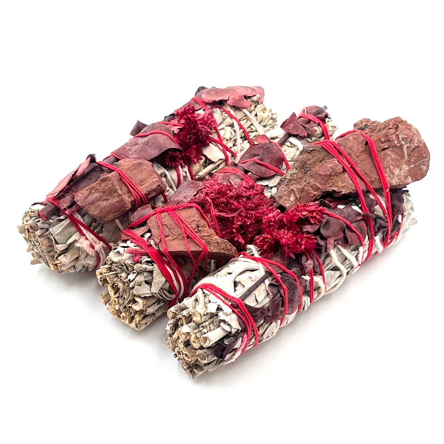 4" Jasper Blood Sage Bundles