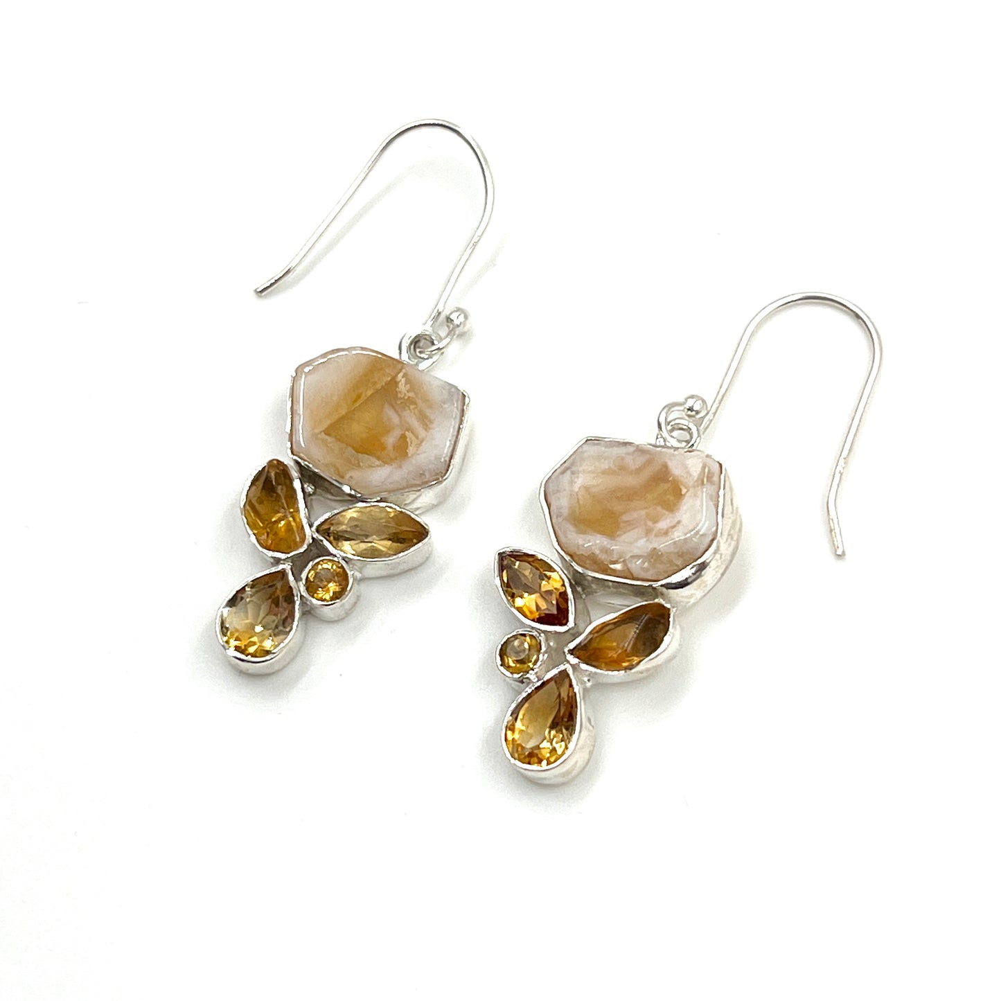 Sterling Silver Citrine Earrings