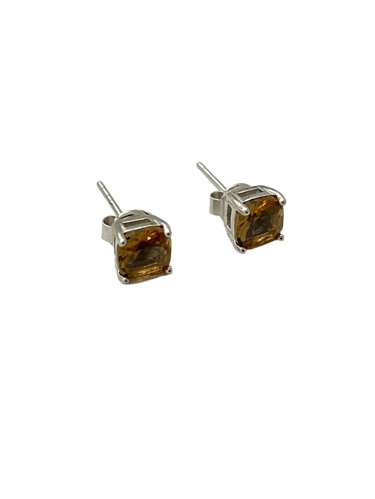 Silver Zultanite Square Studs