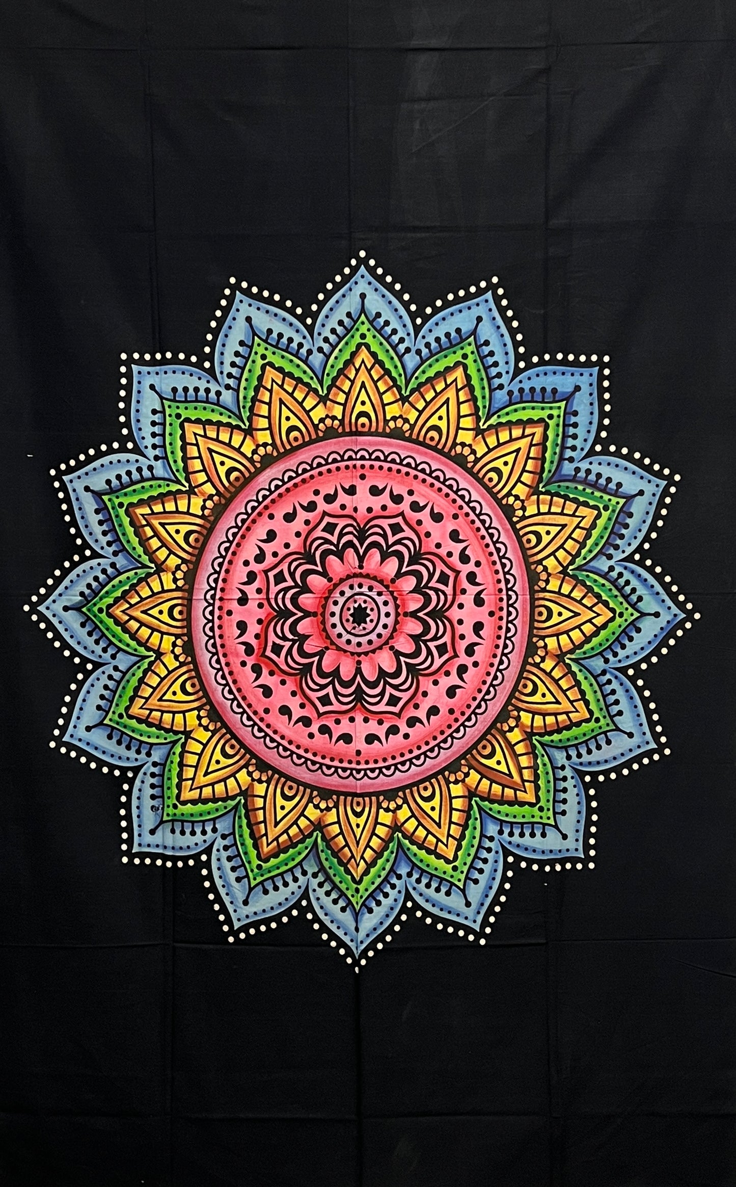 Lotus Mandala Tapestries | 4 Colors