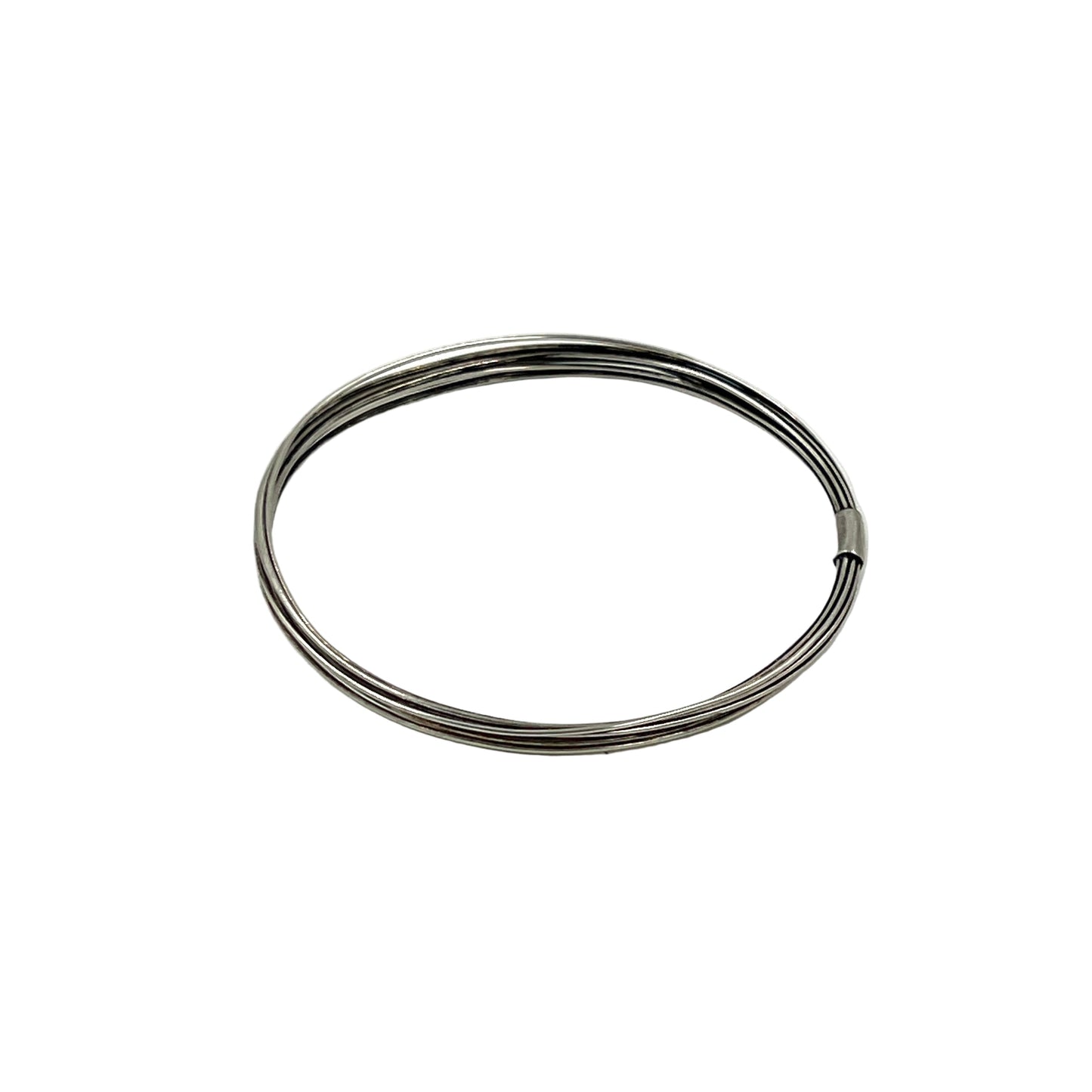 Oxidized Sterling Silver Multi Strand Bangles