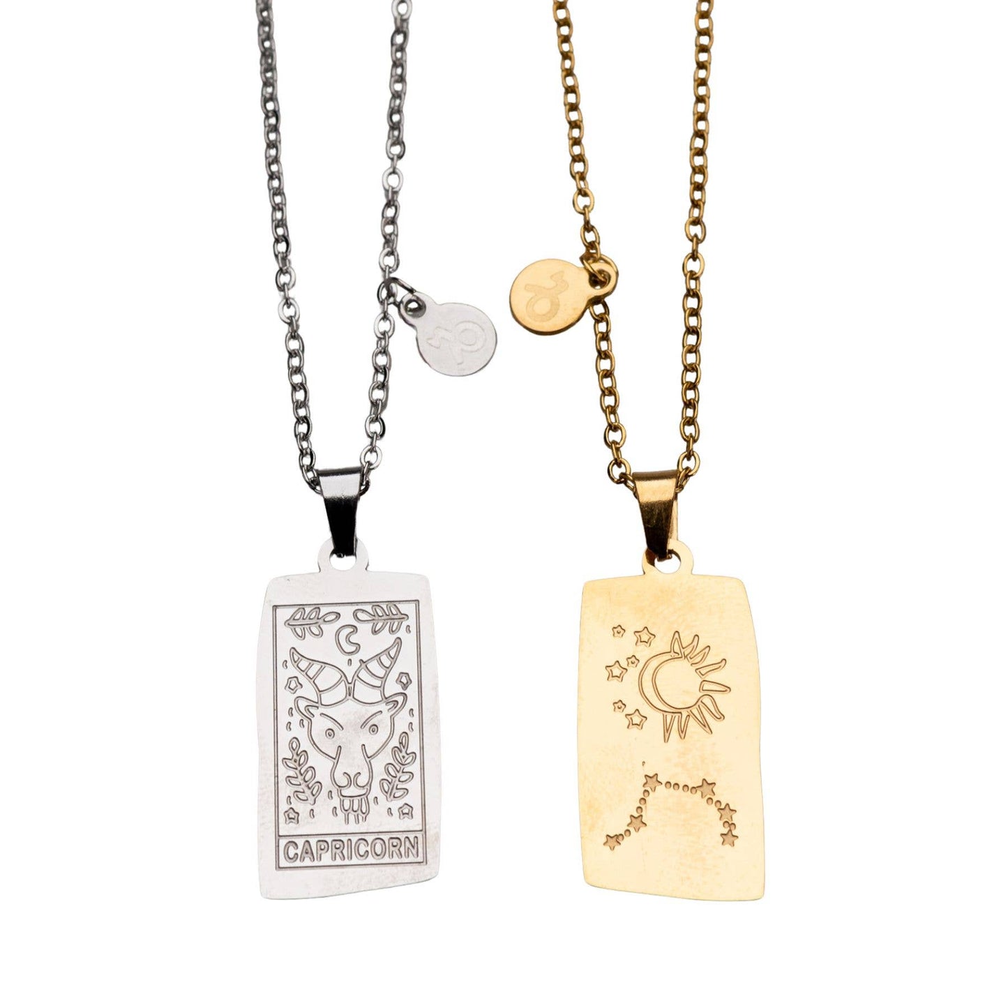 Zodiac Tarot Card & Astrology Necklace