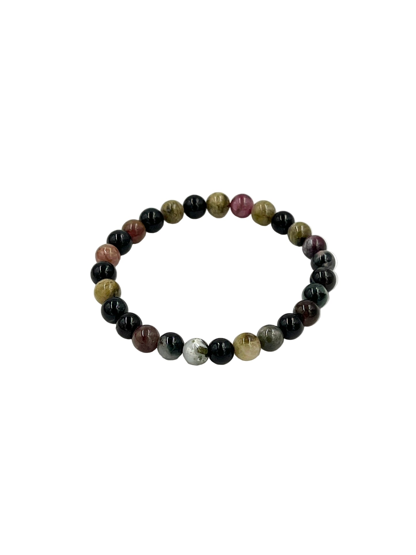 Rainbow Tourmaline Stretchy Bracelets