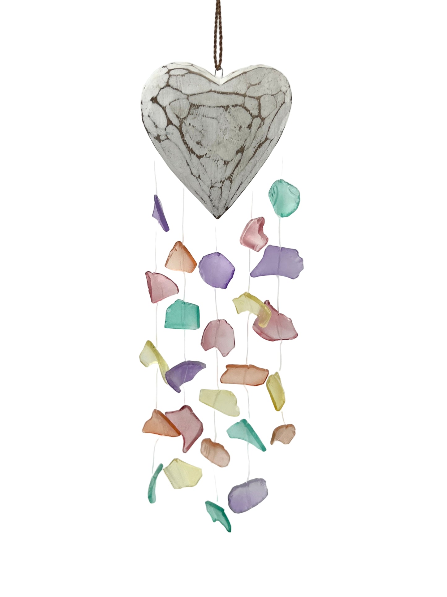 Driftwood Rainbow Wind Chime