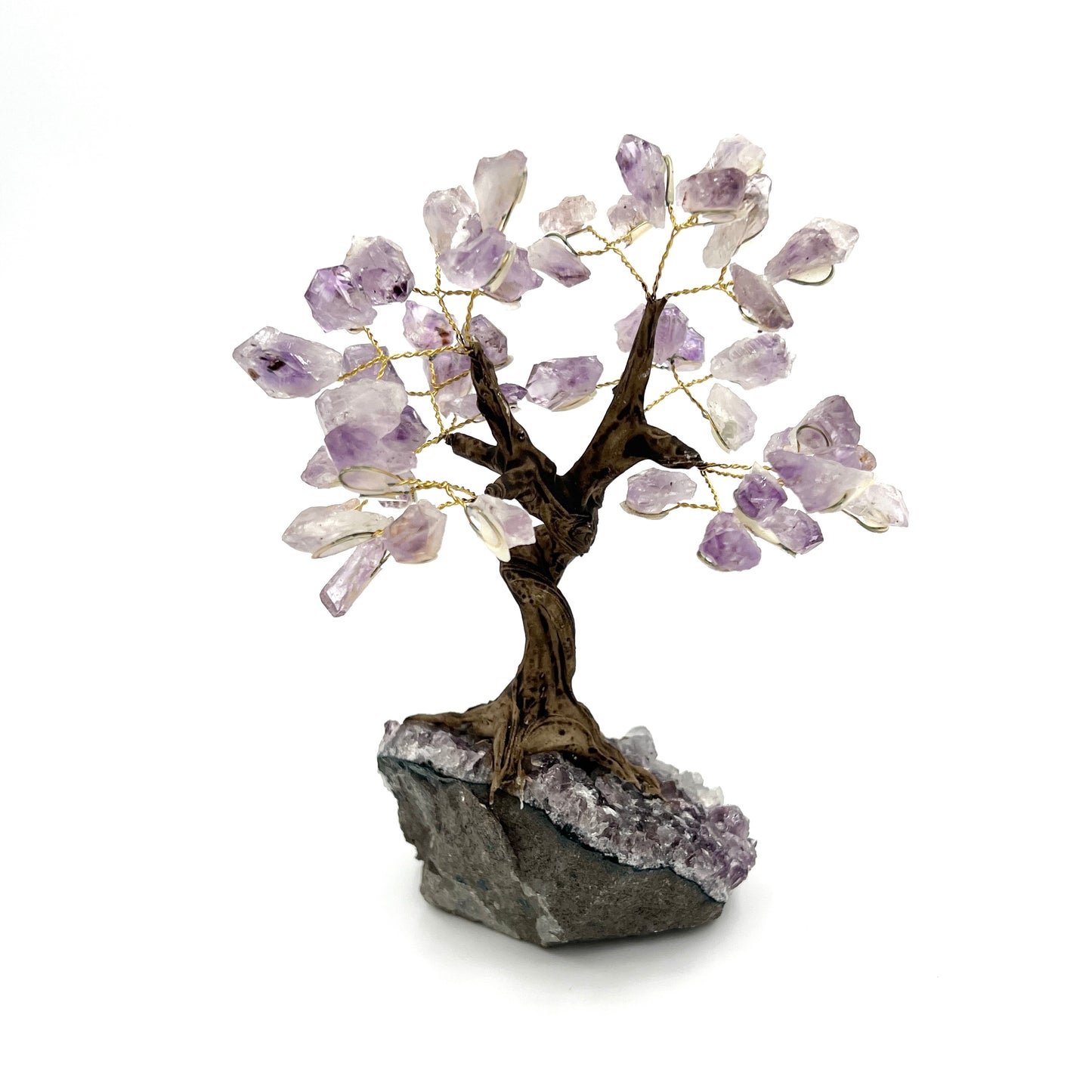 Crystal Trees with Amethyst Base