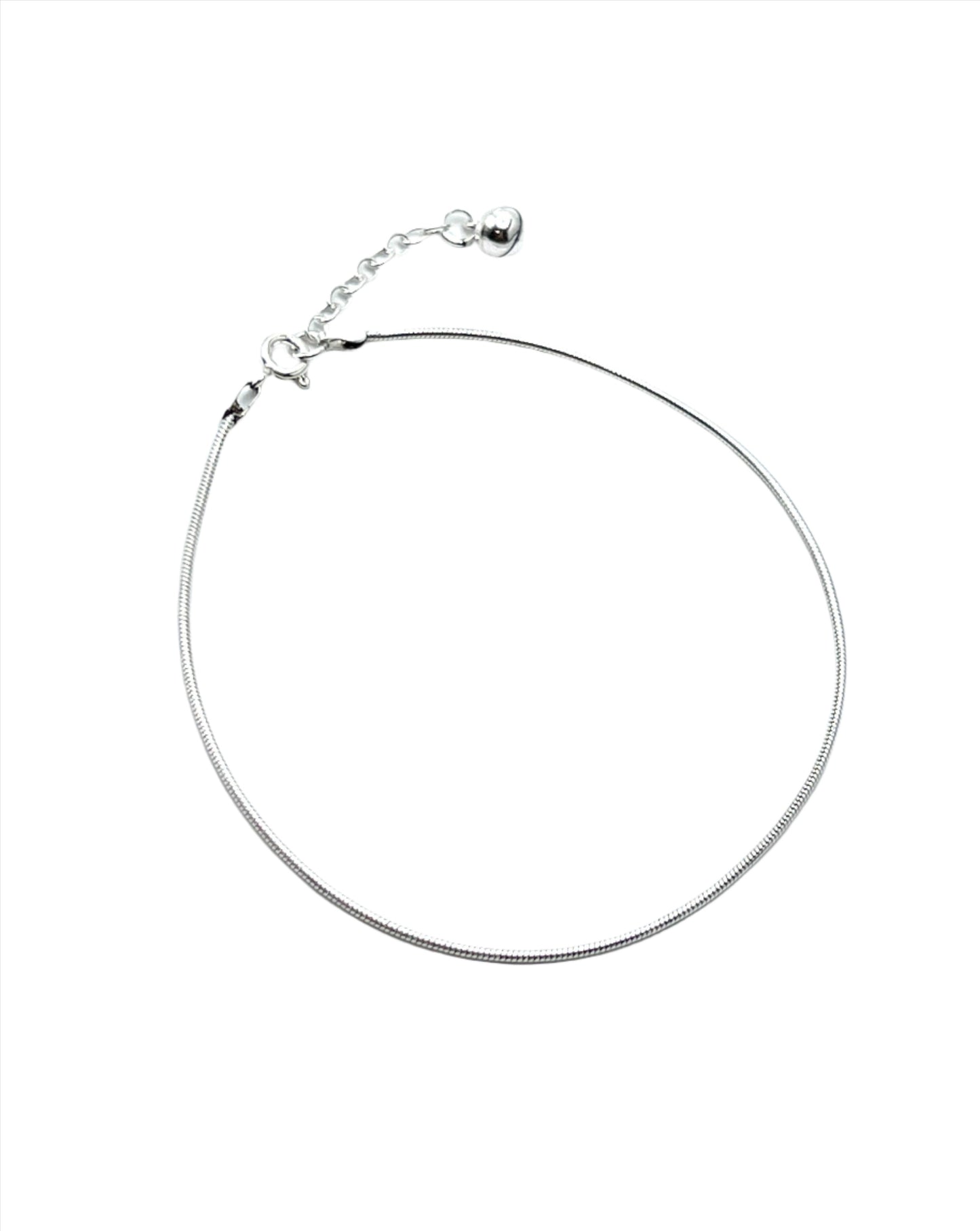 Sterling Silver Thai Snake Chain Anklets