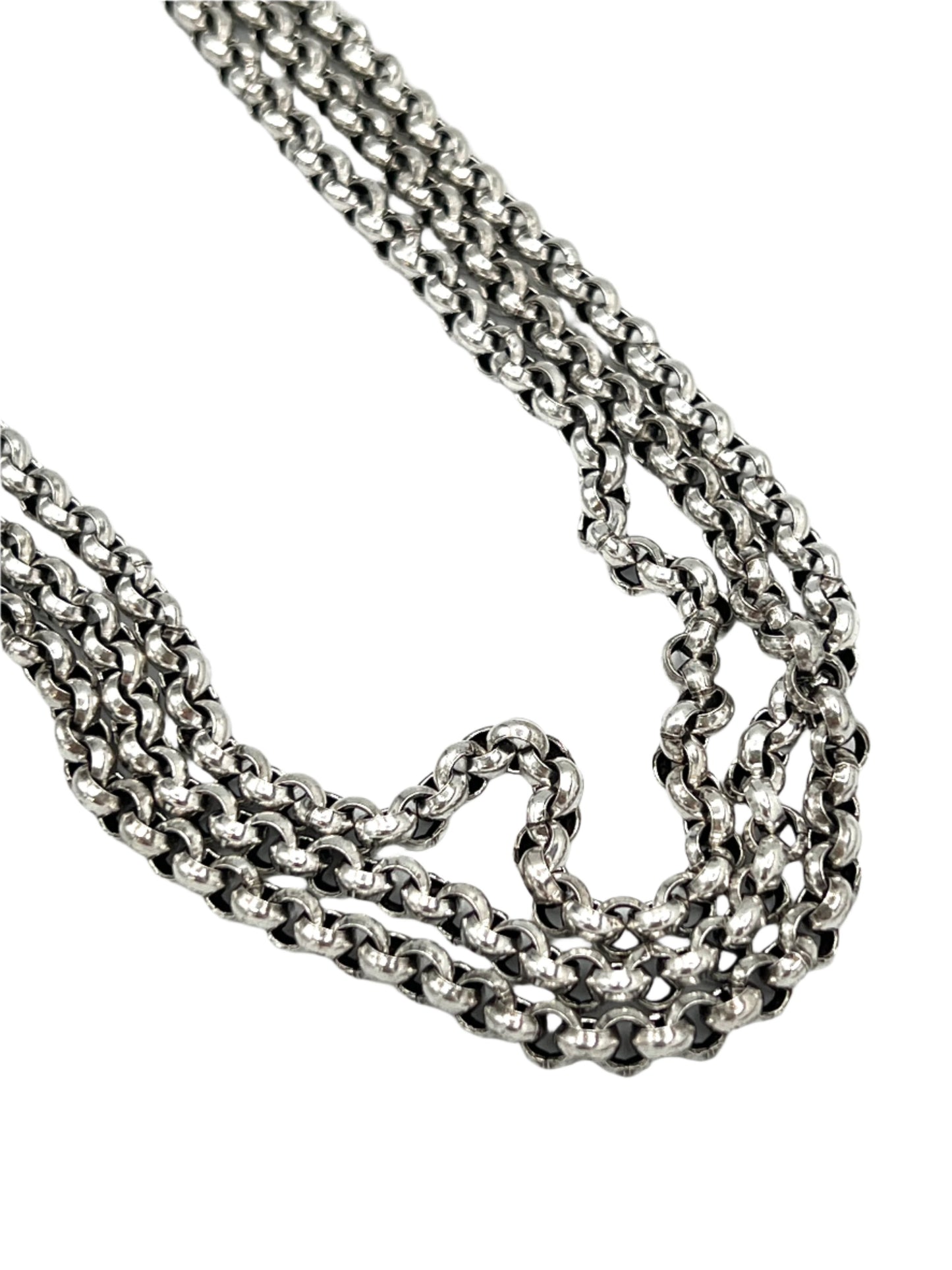 Sterling Silver Cable Chain Necklaces