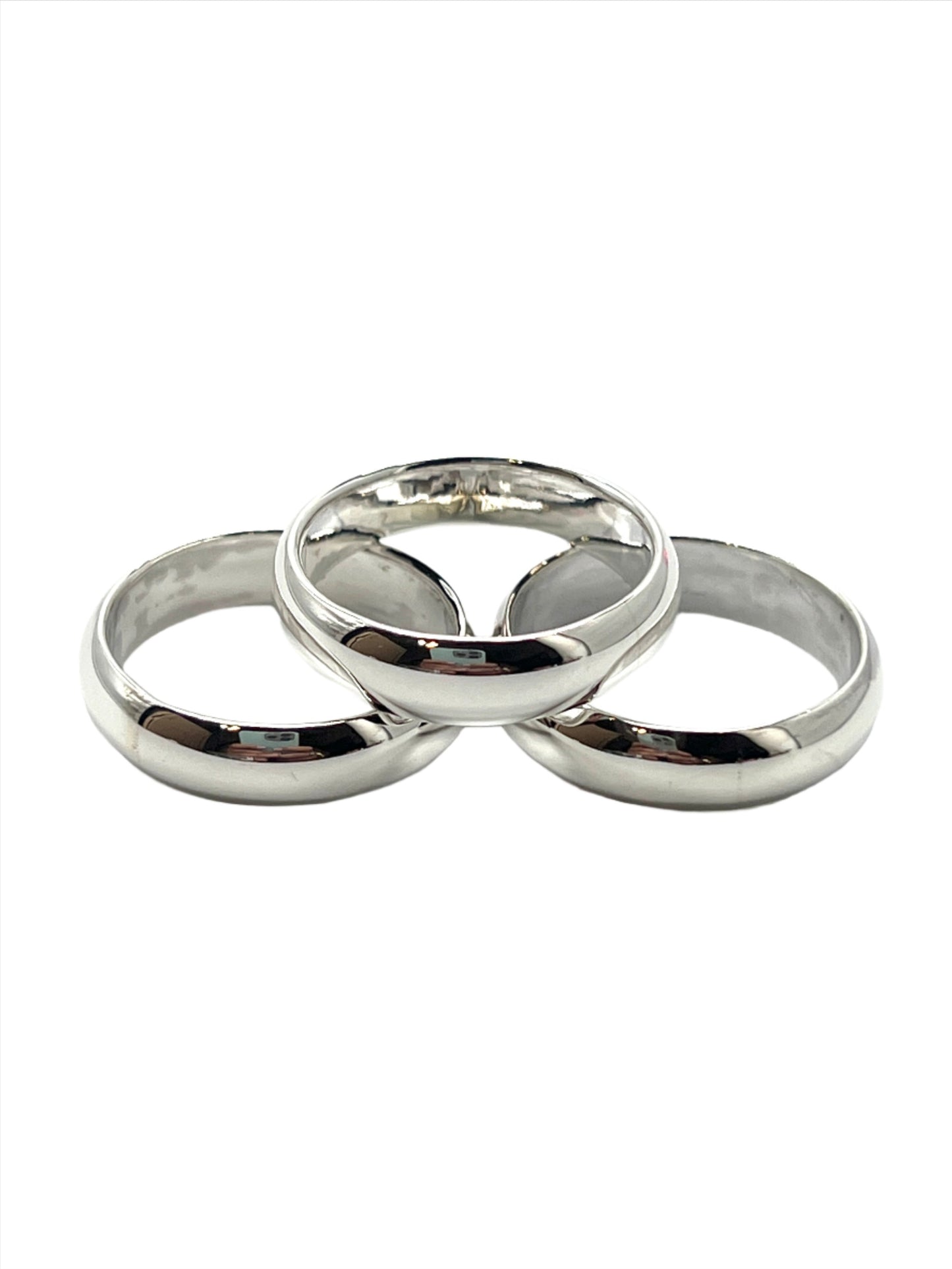 Sterling Silver Plain Band Ring