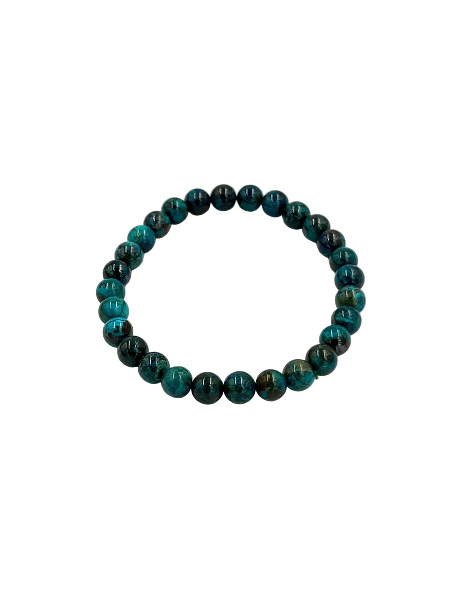 Chrysocolla Beaded Bracelets