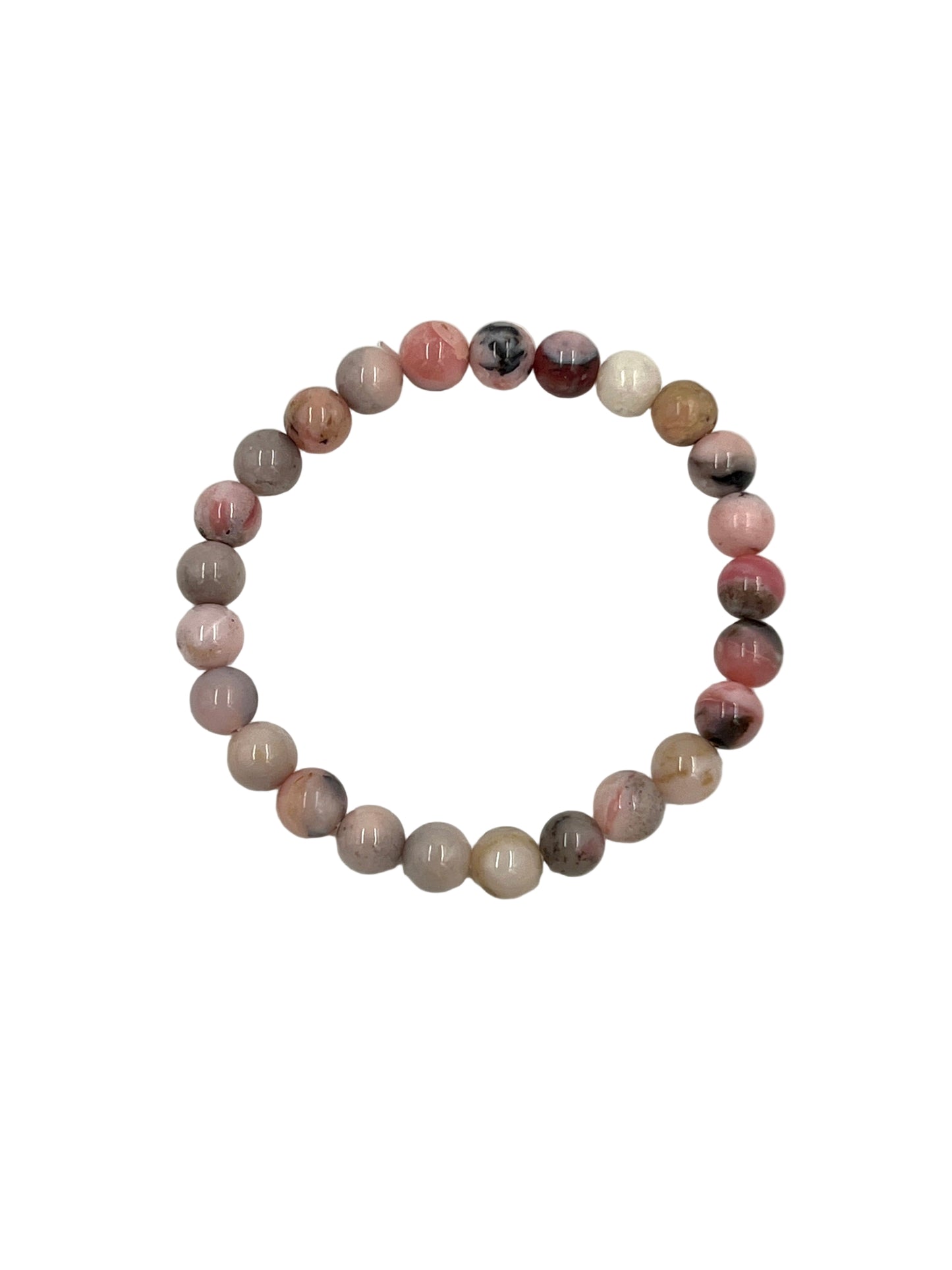 Pink Opal Stretchy Bracelets