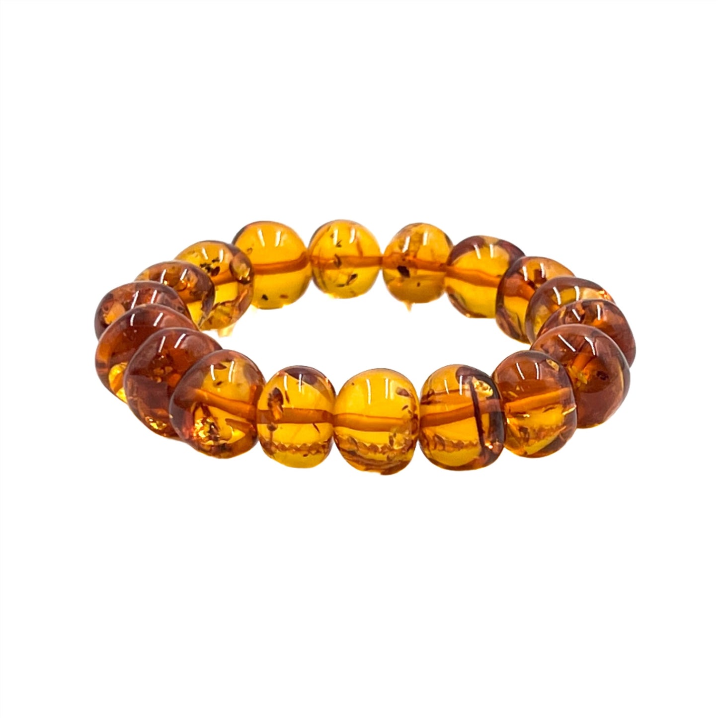 Large Polished Multi Amber Bracelets