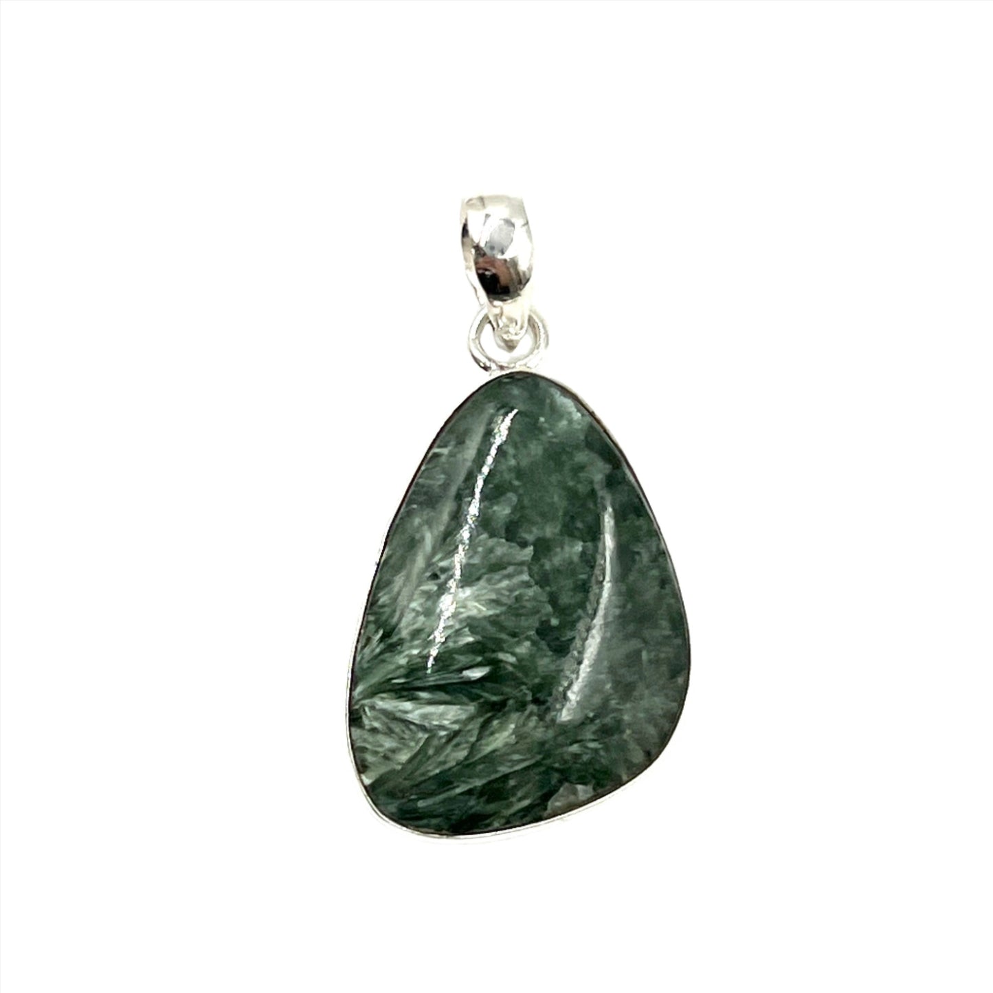 Sterling Silver Seraphinite Pendants