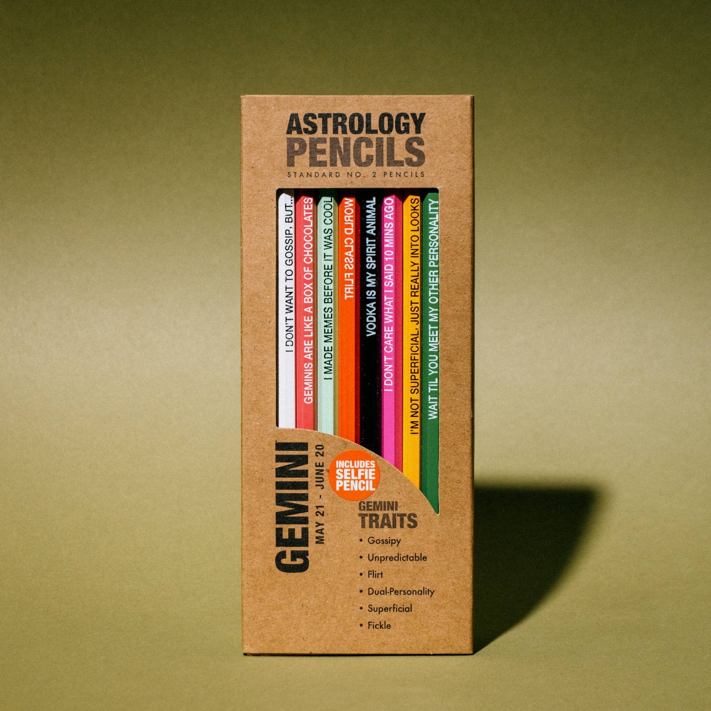 Astrology Pencils Gemini
