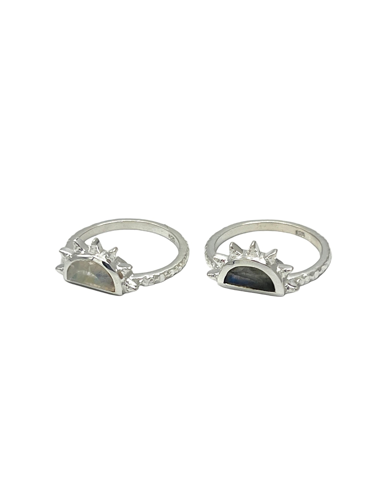 Rising Sun Gemstone Ring