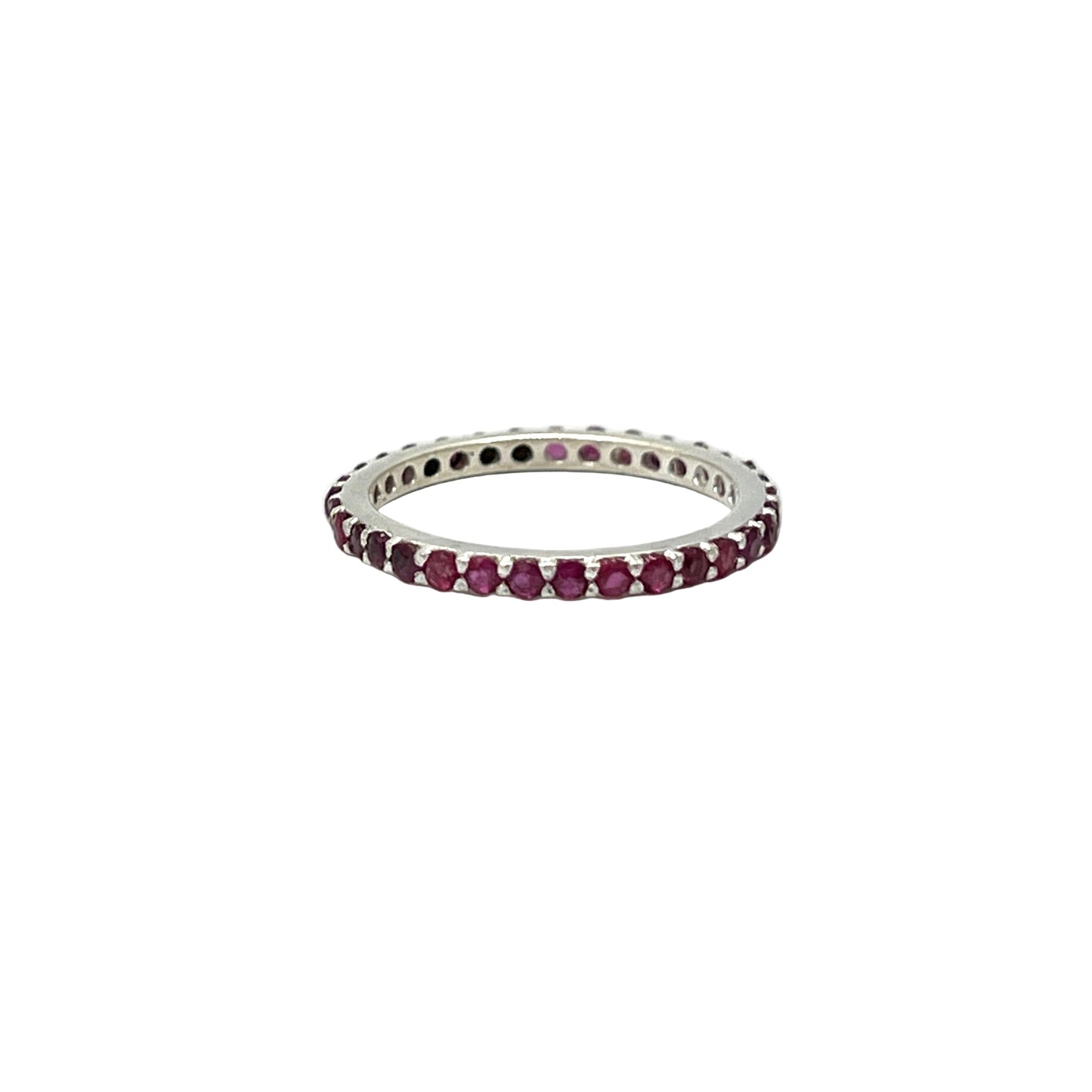 Infinity Gemstone Band Ring