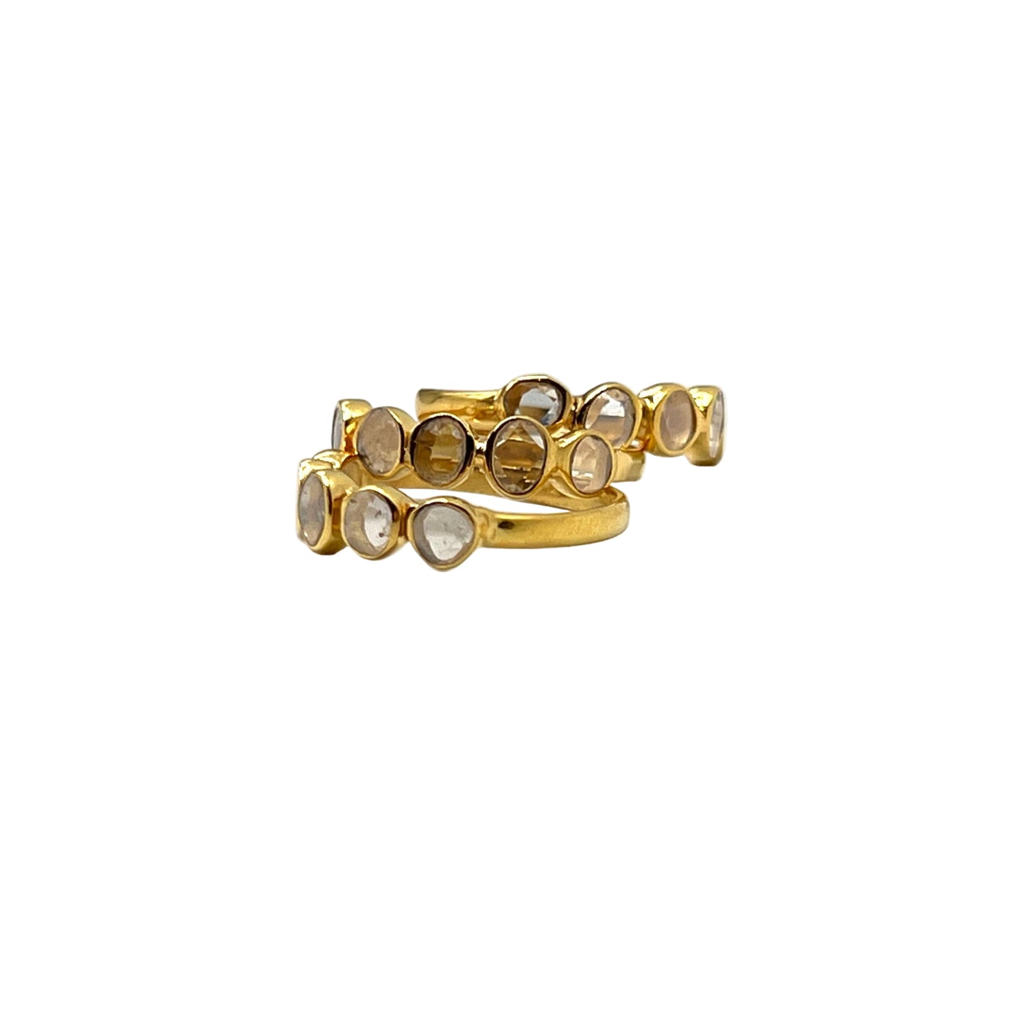 Polki 5 Diamond Ring