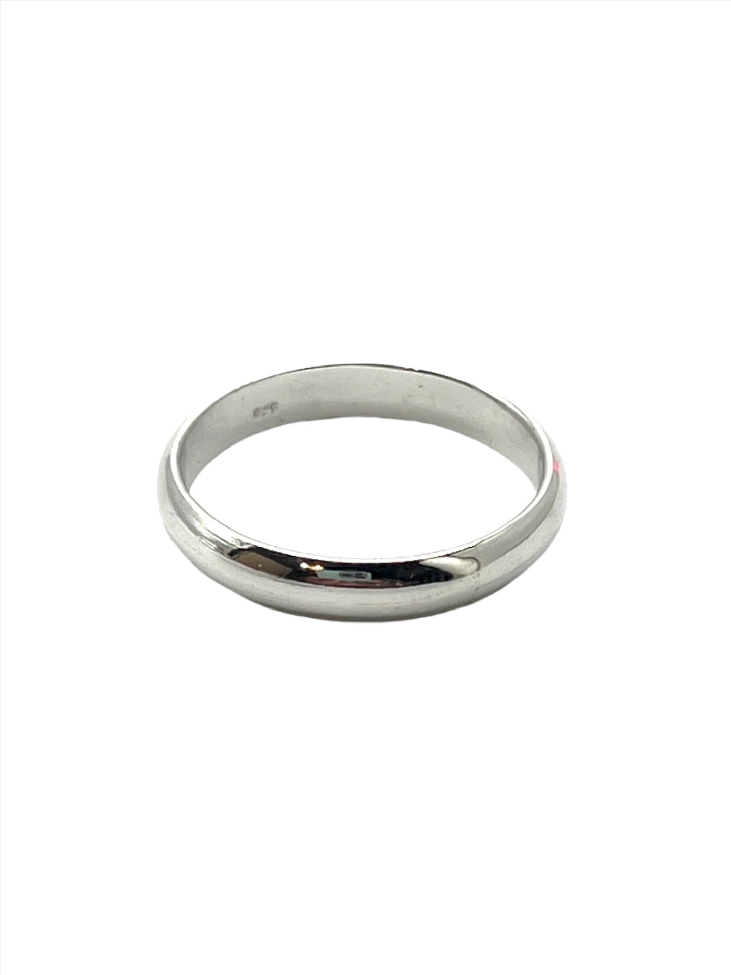 Sterling Silver Plain Band Ring