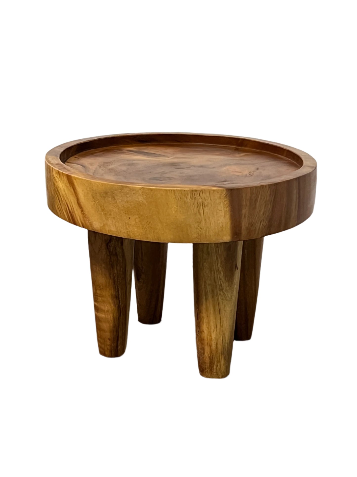 Small Teakwood Serving Table