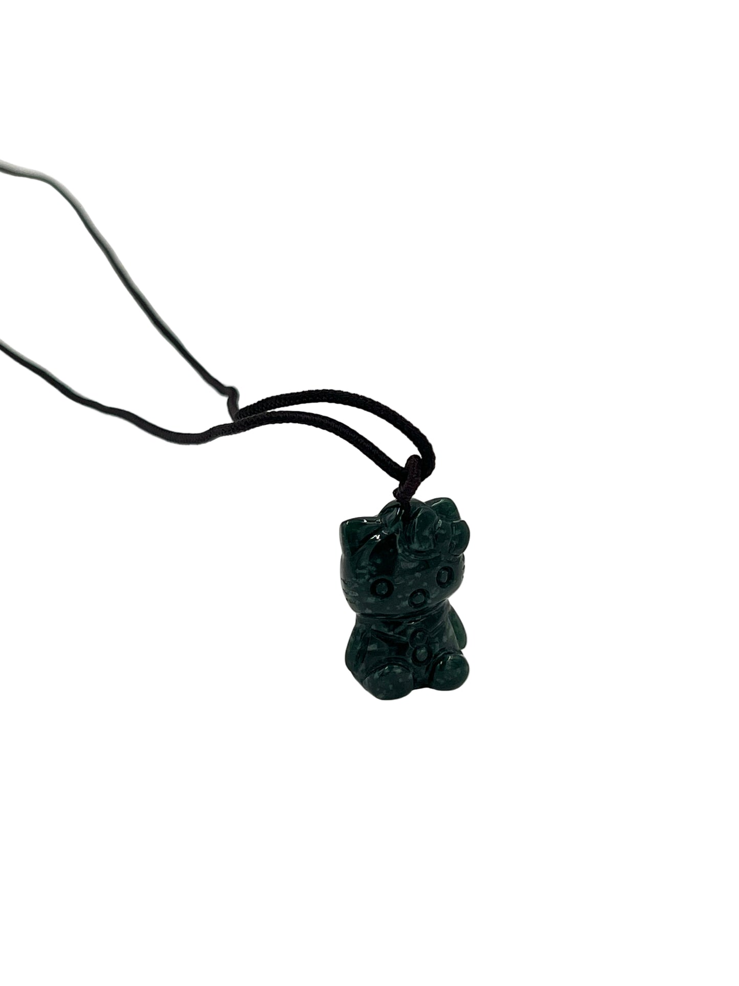 Hello Kitty Jade Beaded Necklaces