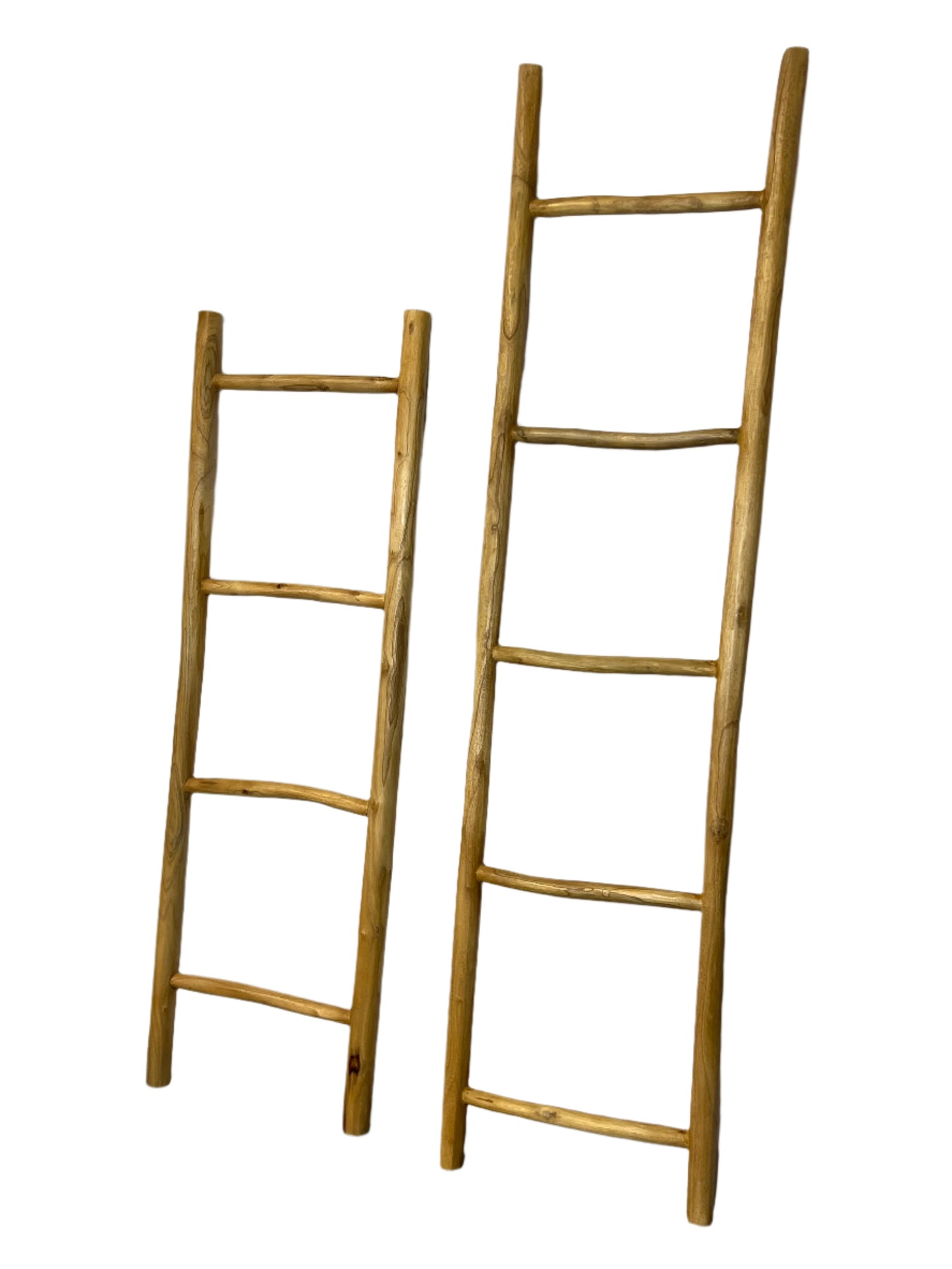 Teak Wood Accent Ladders