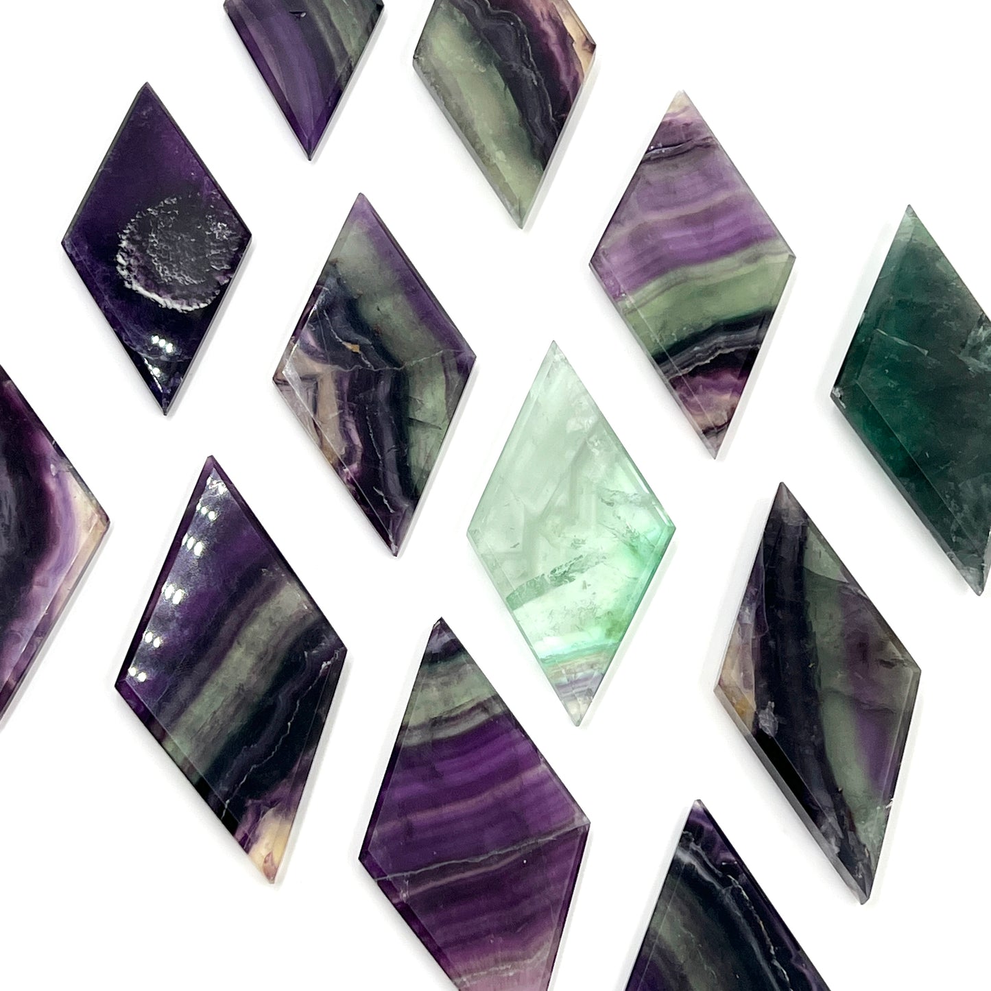 Fluorite Diamonds