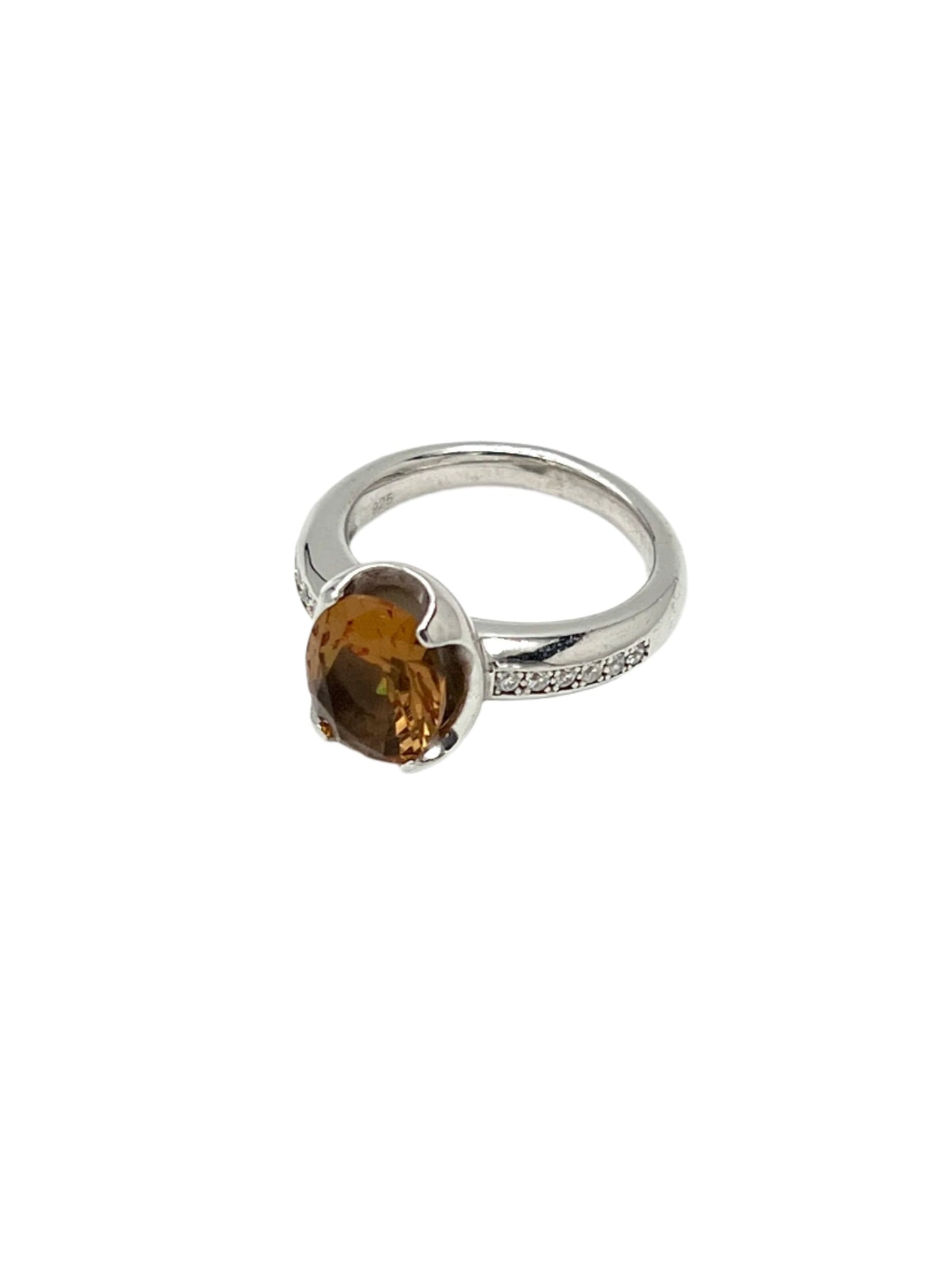 Silver Zultanite Oval Ring