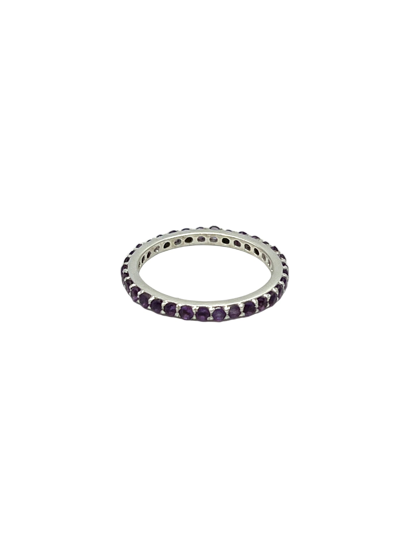 Infinity Gemstone Band Ring