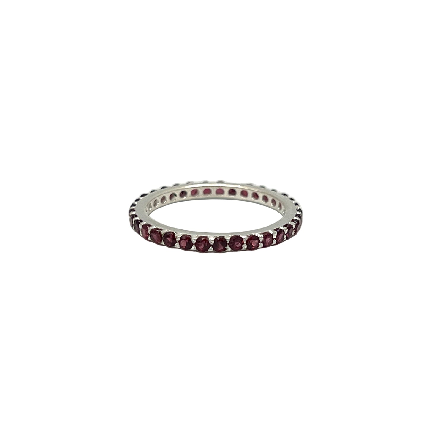 Infinity Gemstone Band Ring