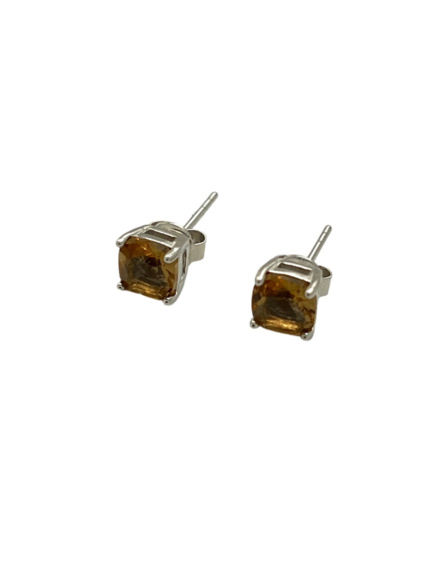Silver Zultanite Square Studs