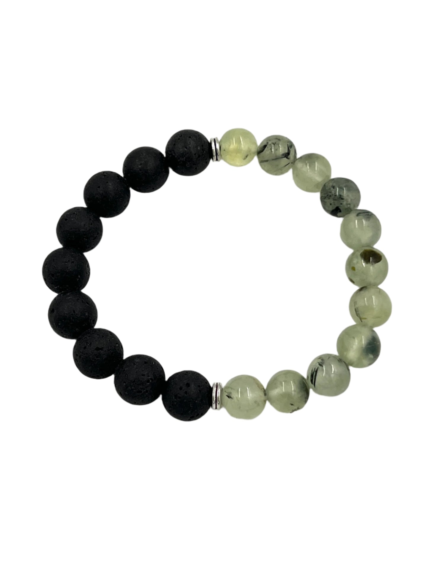 Prehnite & Epidote Stretchy Bracelets