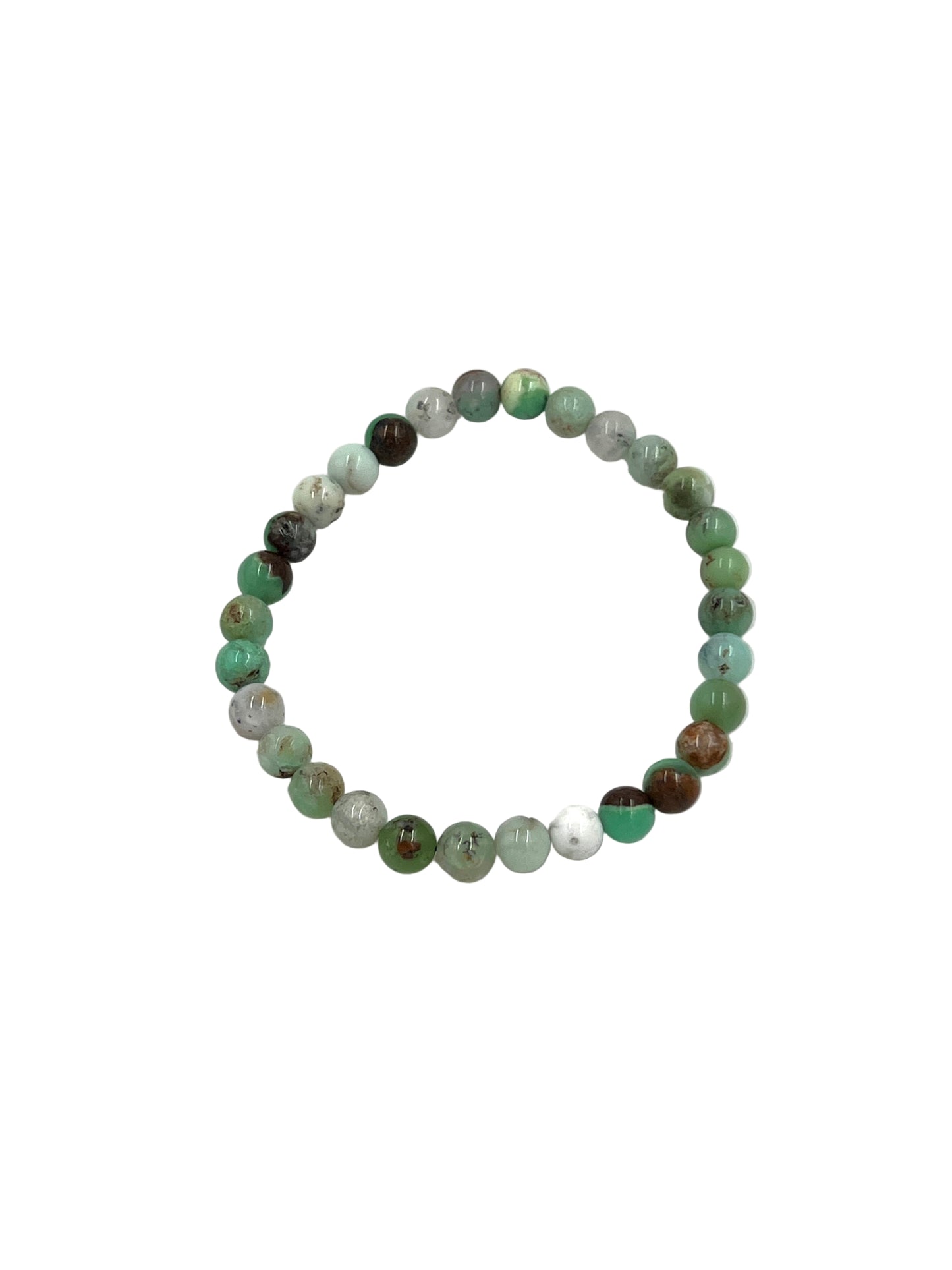 Chrysoprase Beaded Bracelet