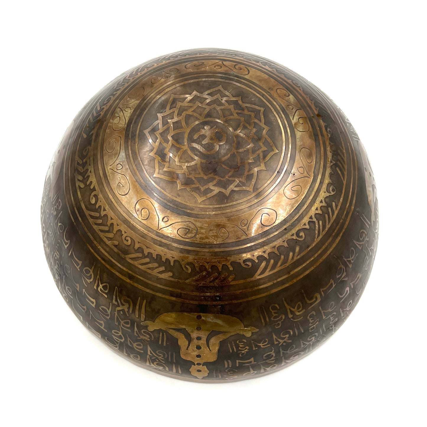Hand Carved and Tuned Seven Metal Indian Singing Bowls