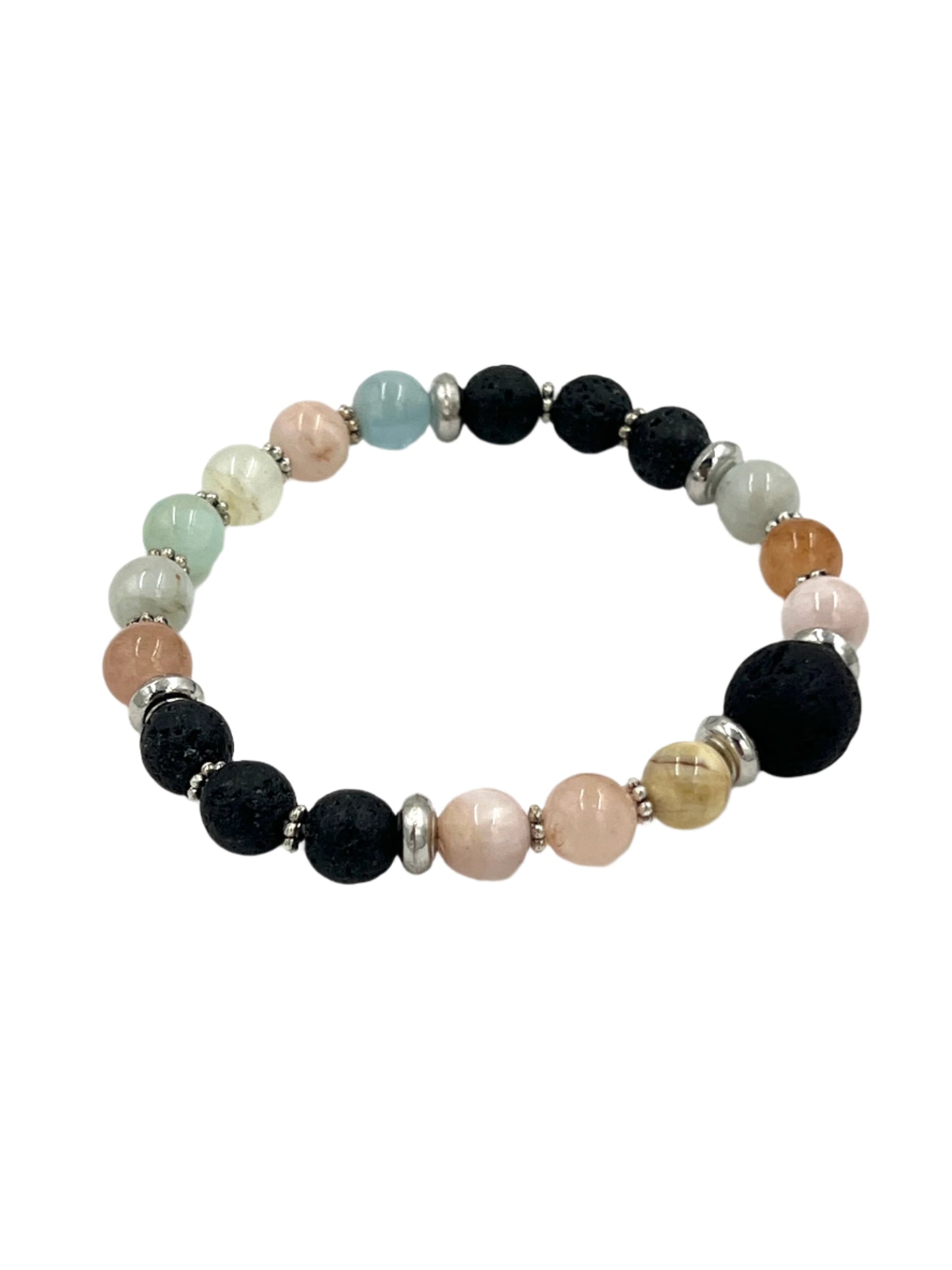 Morganite Stretchy Bracelets