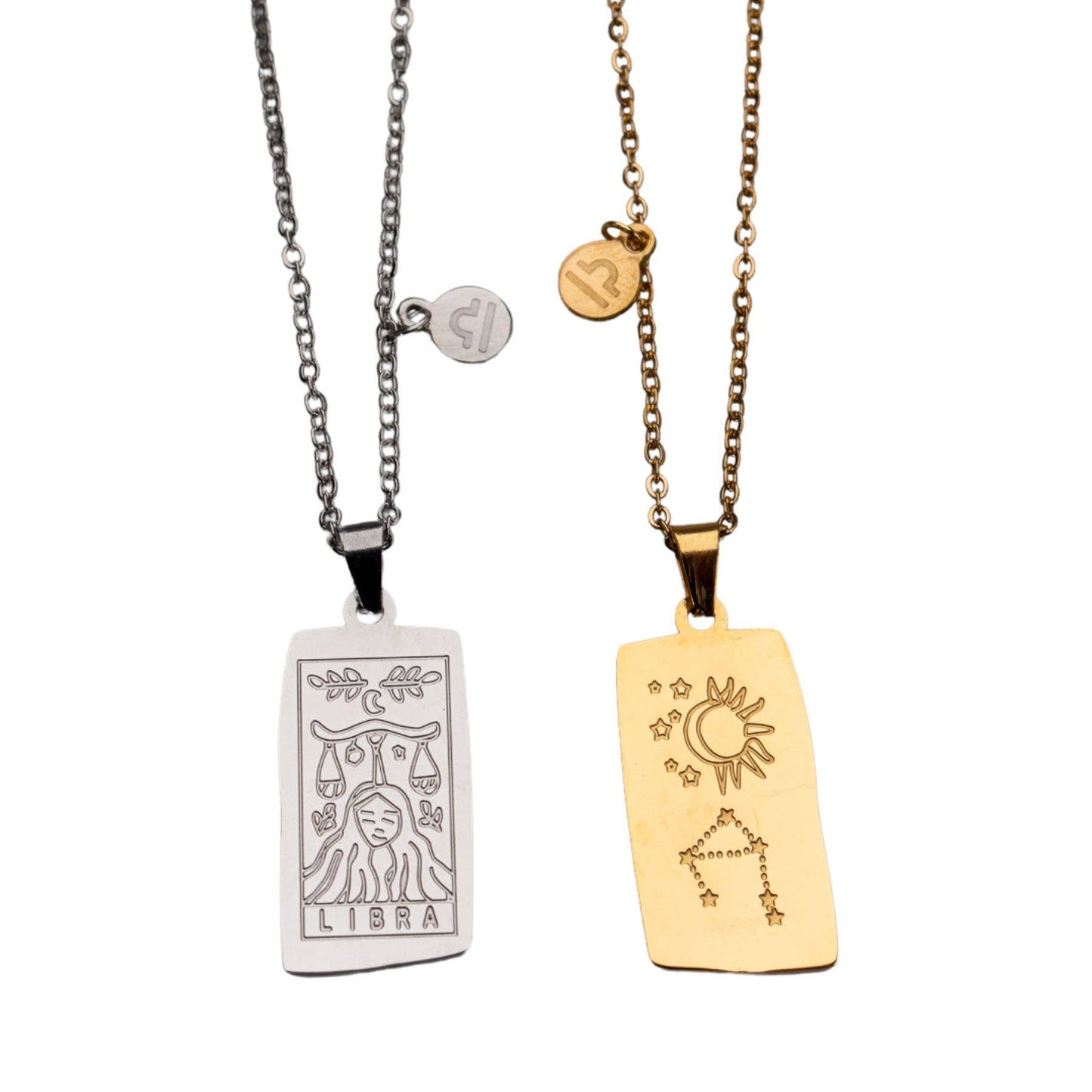 Zodiac Tarot Card & Astrology Necklace