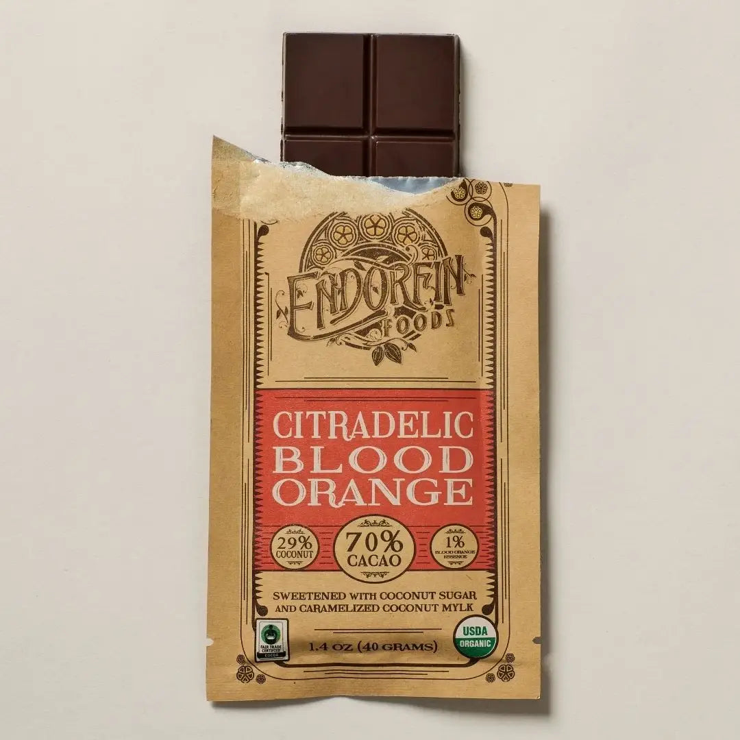 Citradelic Dark Chocolate Bar 70% Cacao