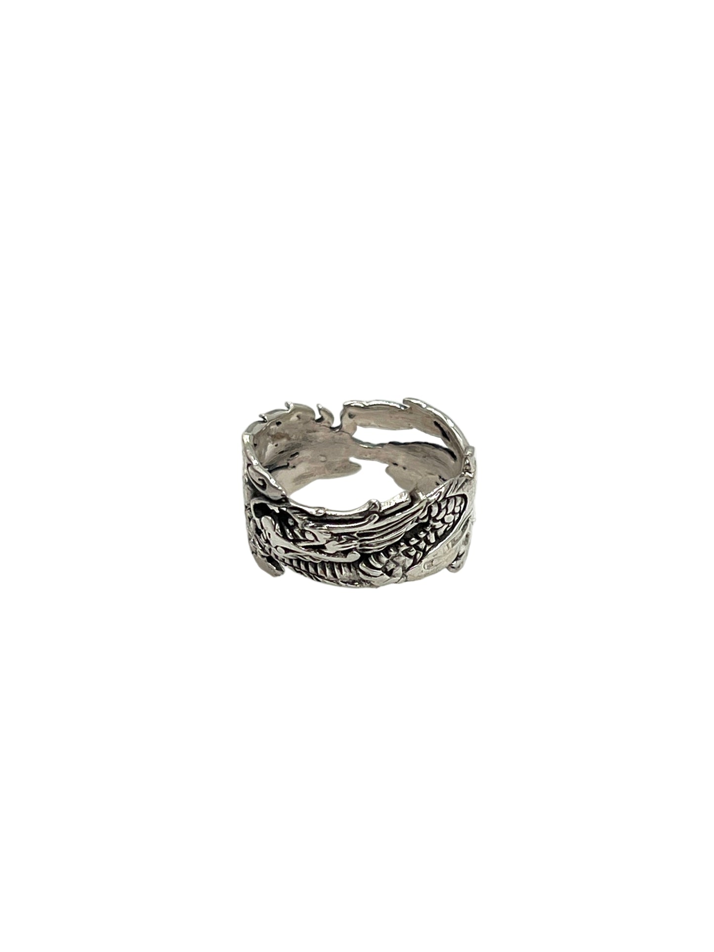 Silver Dragon Wrap Ring