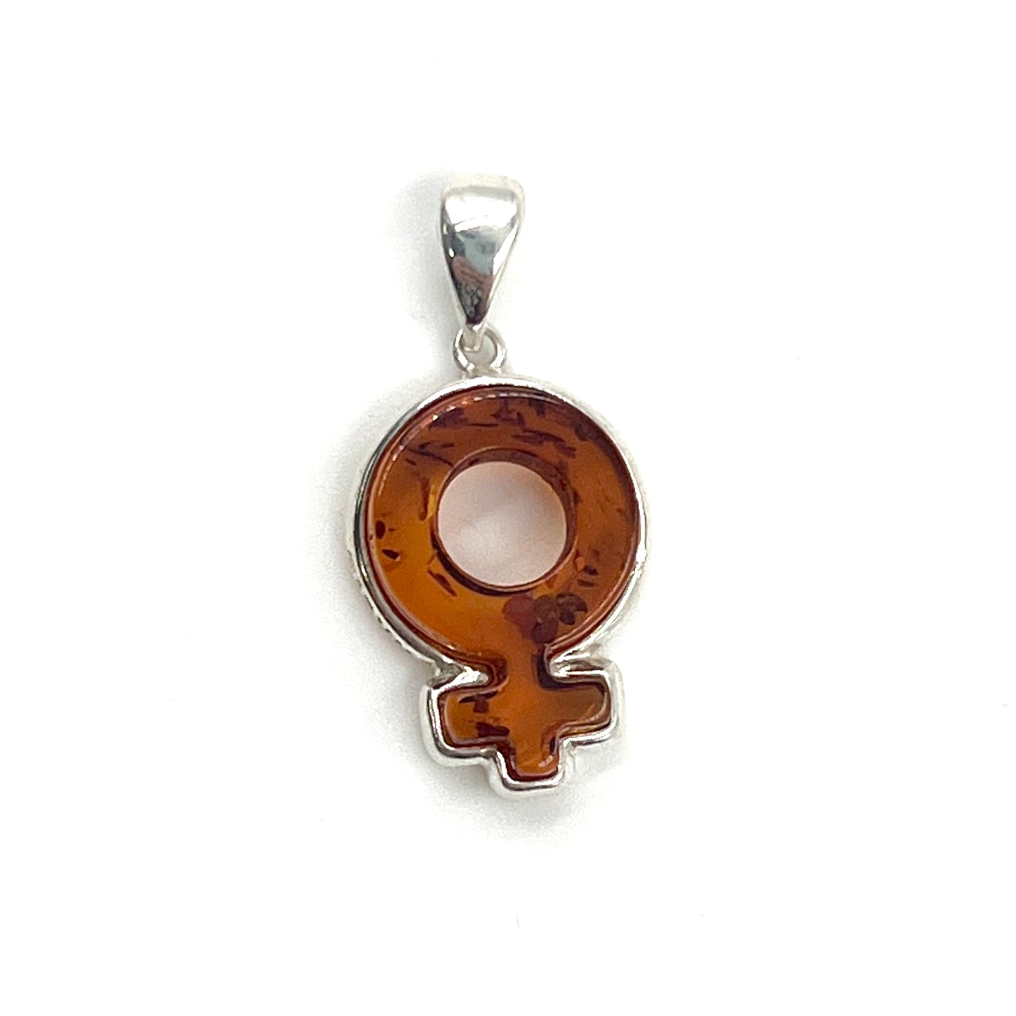 Amber Female Symbol Pendants