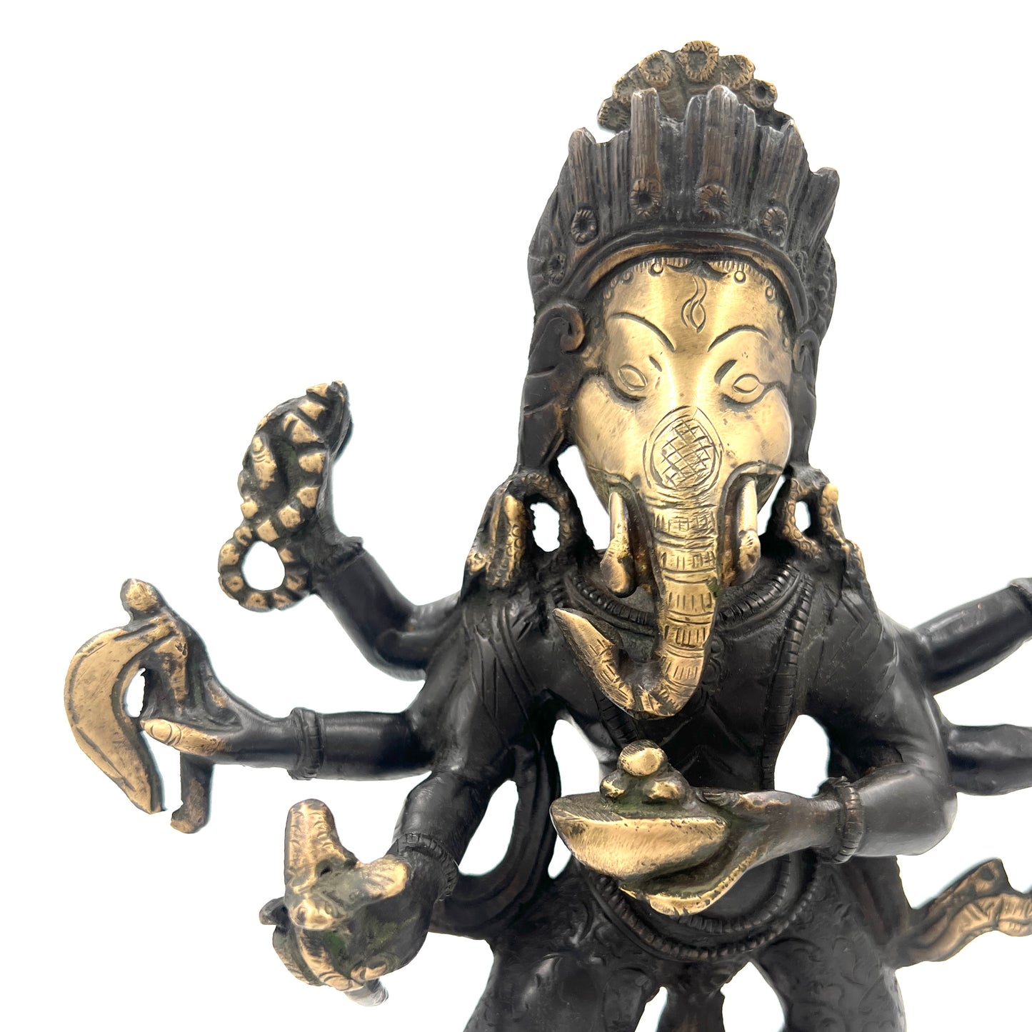 Hand Finished Brass Ganesh Statues