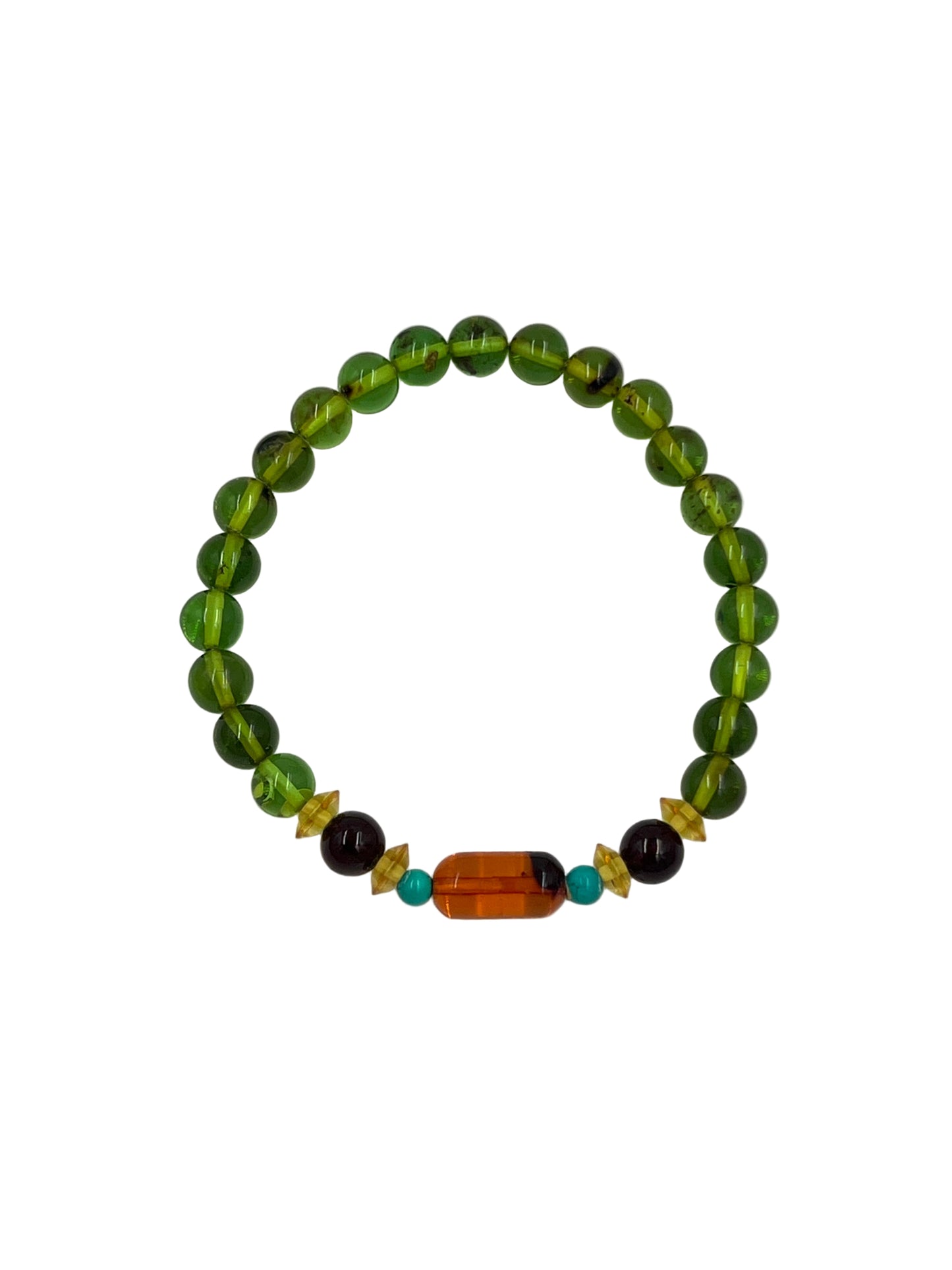 Multi Amber Beaded Bracelets