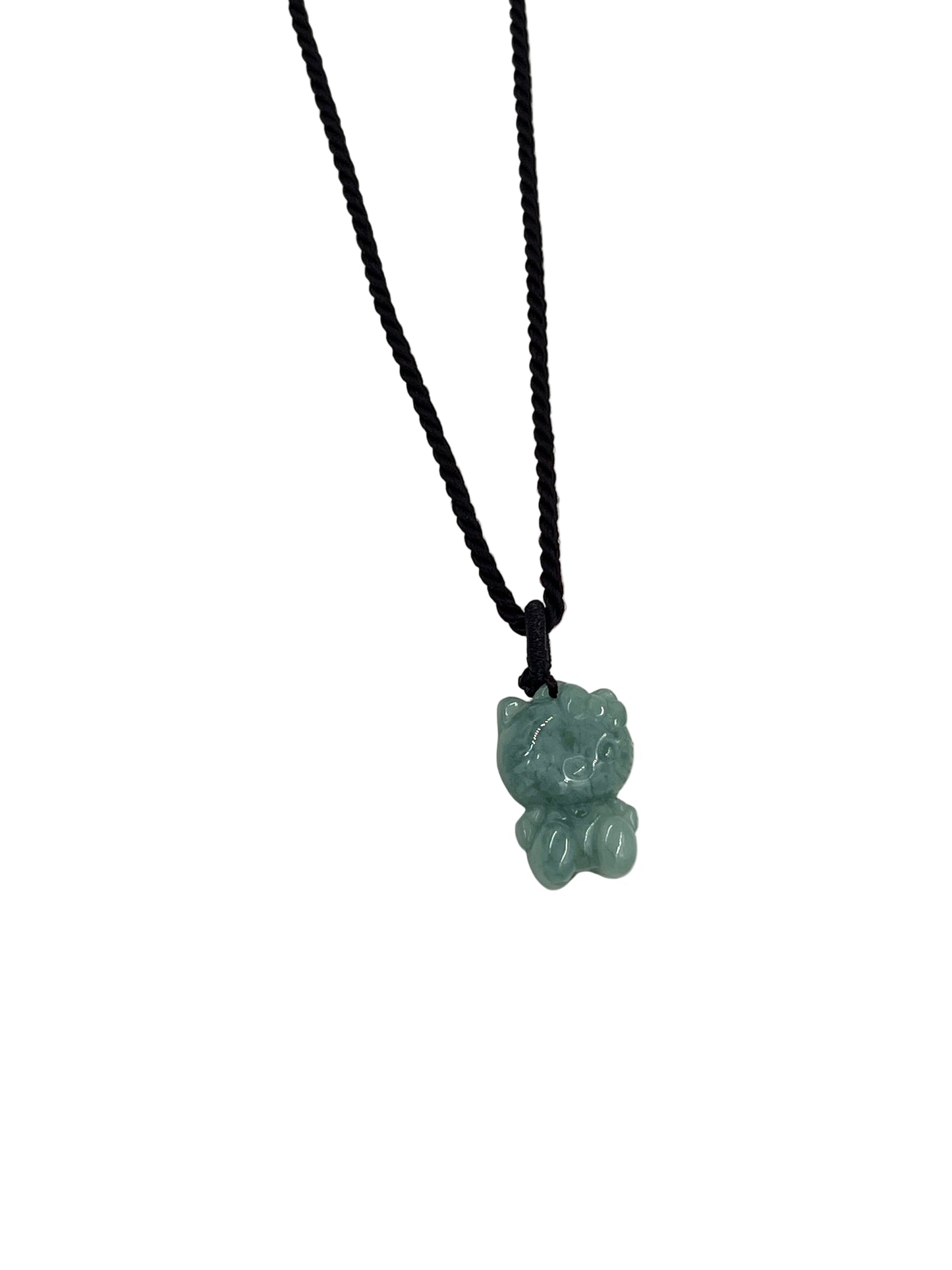 Hello Kitty Jade Beaded Necklaces