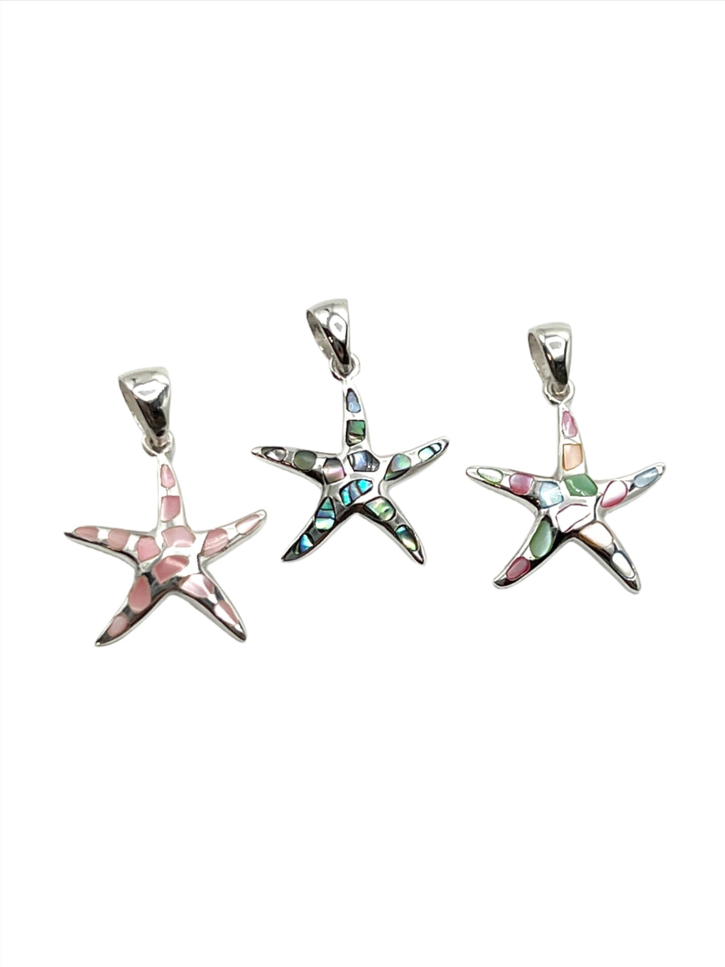 Shell Starfish Pendants