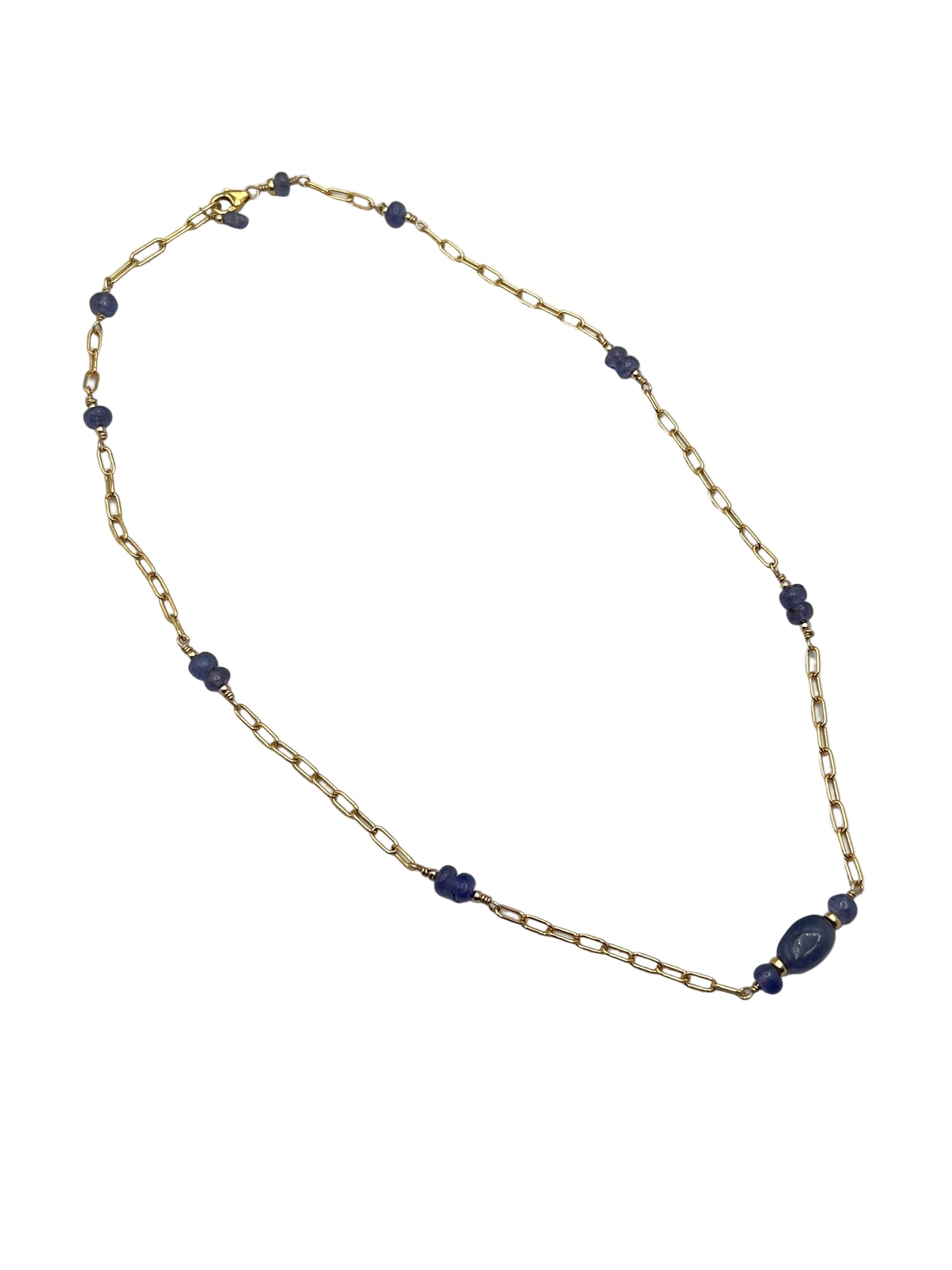 Tanzanite Gold Filled Necklace