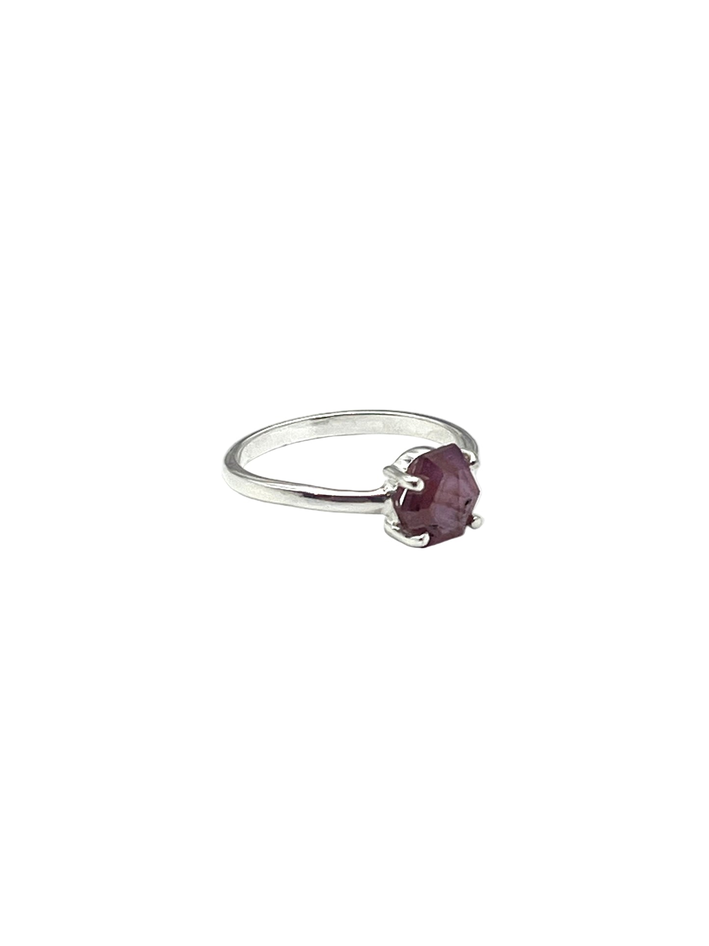 Ruby Stalactite Ring