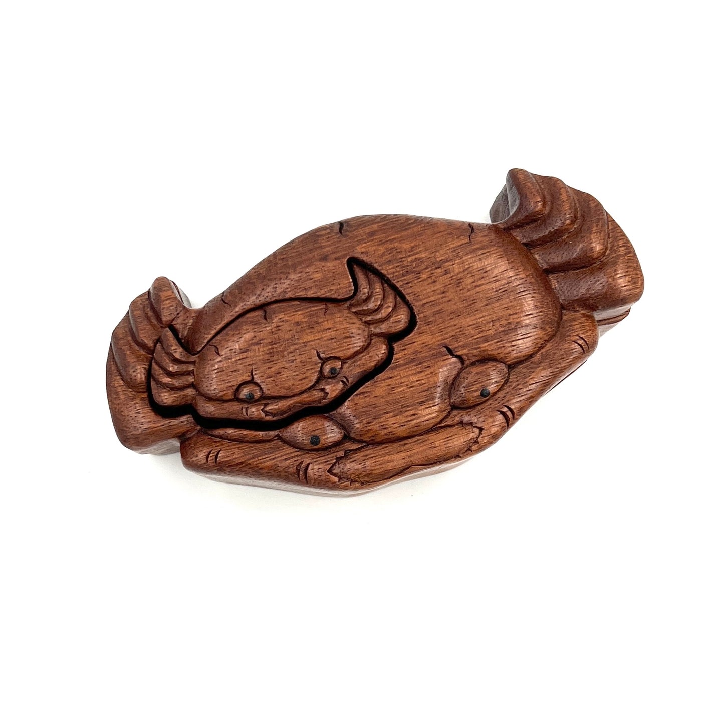 Crab with Baby Puzzle Boxes